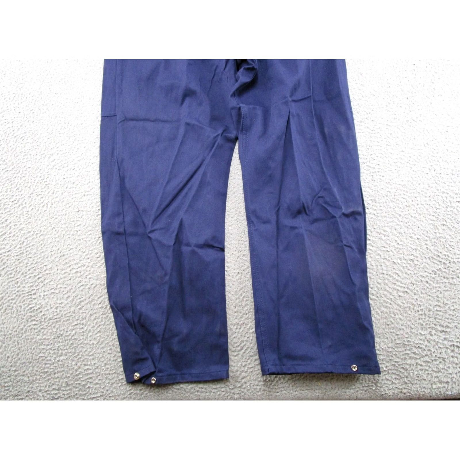 Dickies VINTAGE Dickies Navy Blue Boiler Suit Mens Coveralls JumpSuit 46 NEW Retro 90s Workwear Size US 30 / EU 46 - 2 Thumbnail