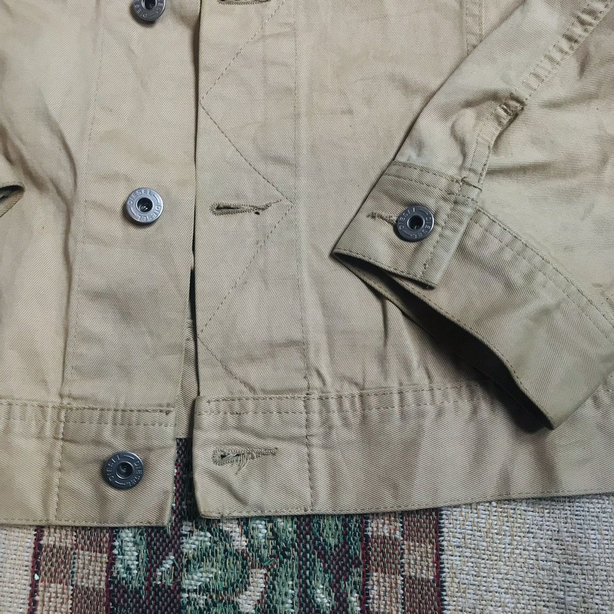 Diesel × Vintage Vintage Diesel Leather Collar Detroit Jacket Size US XXL / EU 58 / 5 - 6 Thumbnail