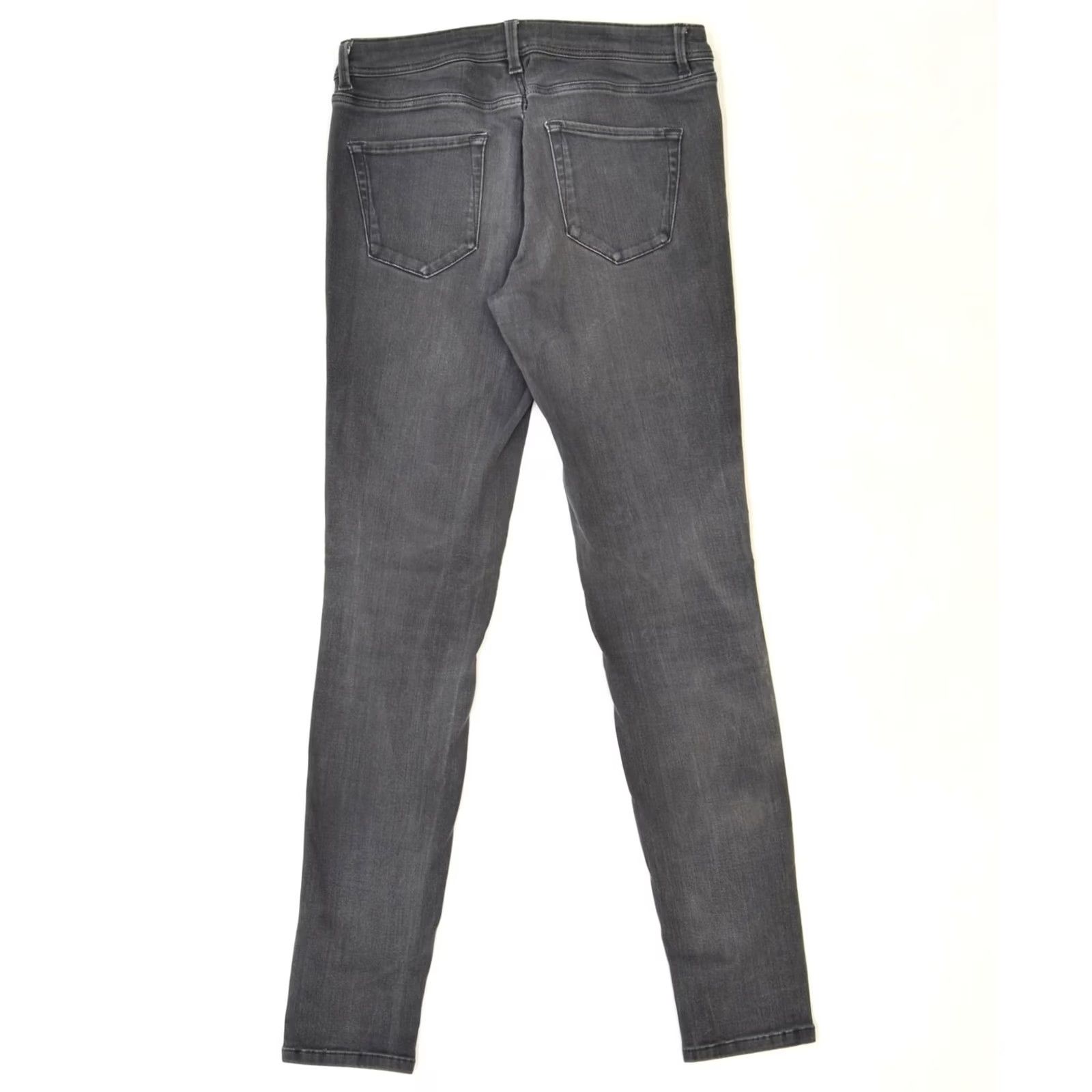 Massimo Dutti MASSIMO DUTTI Womens Skinny Jeans Grey W30 L31 Size 30" / US 8 / IT 44 - 2 Thumbnail