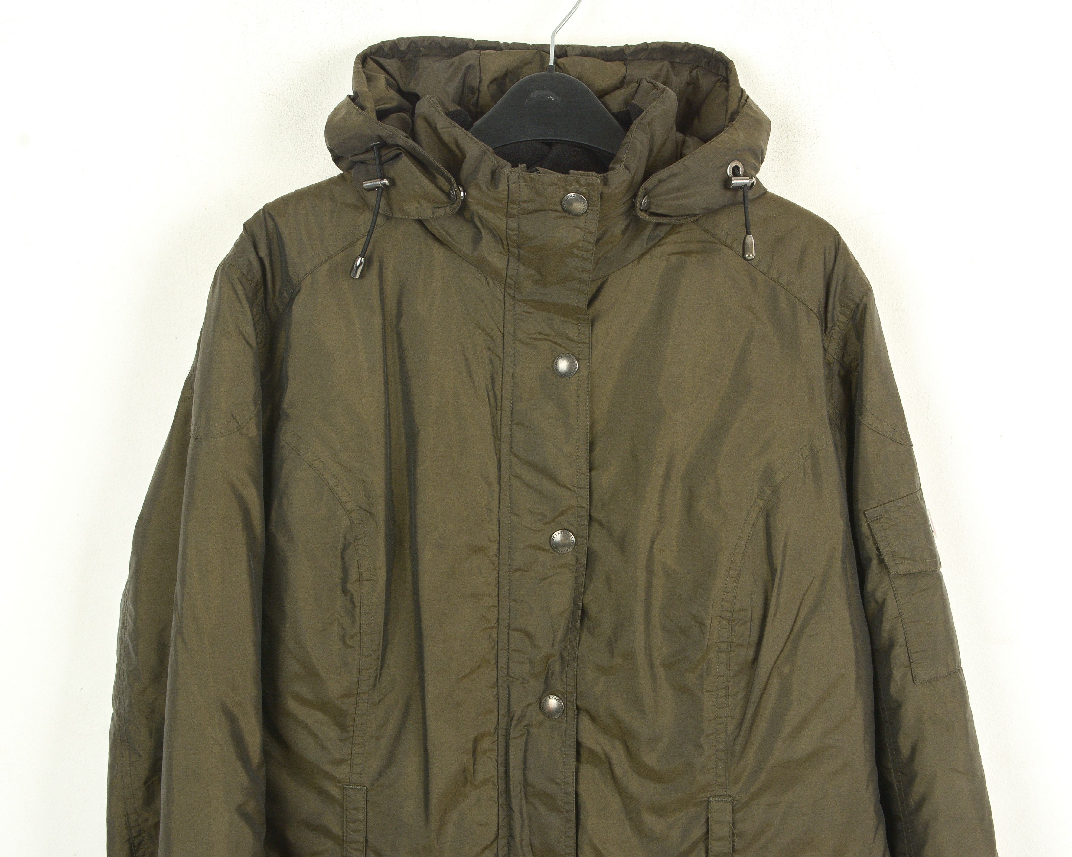 Wellensteyn Barbados Womens L Jacket Hooded Parka Coat Weatherproof Size L / US 10 / IT 46 - 2 Thumbnail