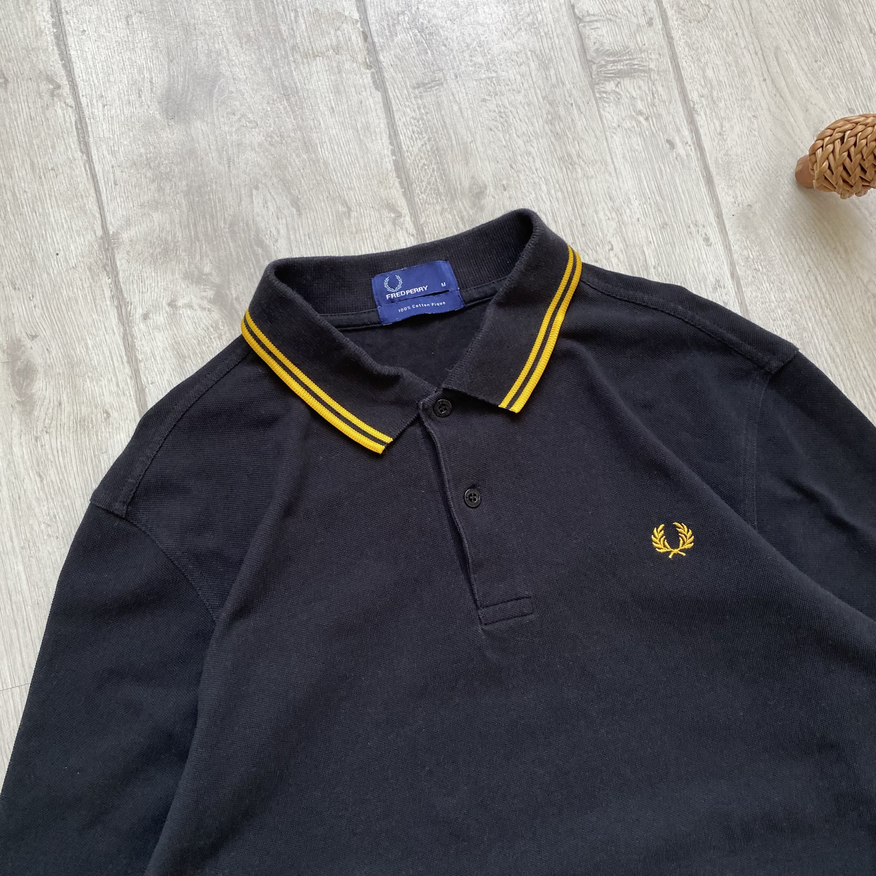 Fred Perry Vintage Fred Perry Polo Rugby shirt long sleeve Size US M / EU 48-50 / 2 - 2 Thumbnail