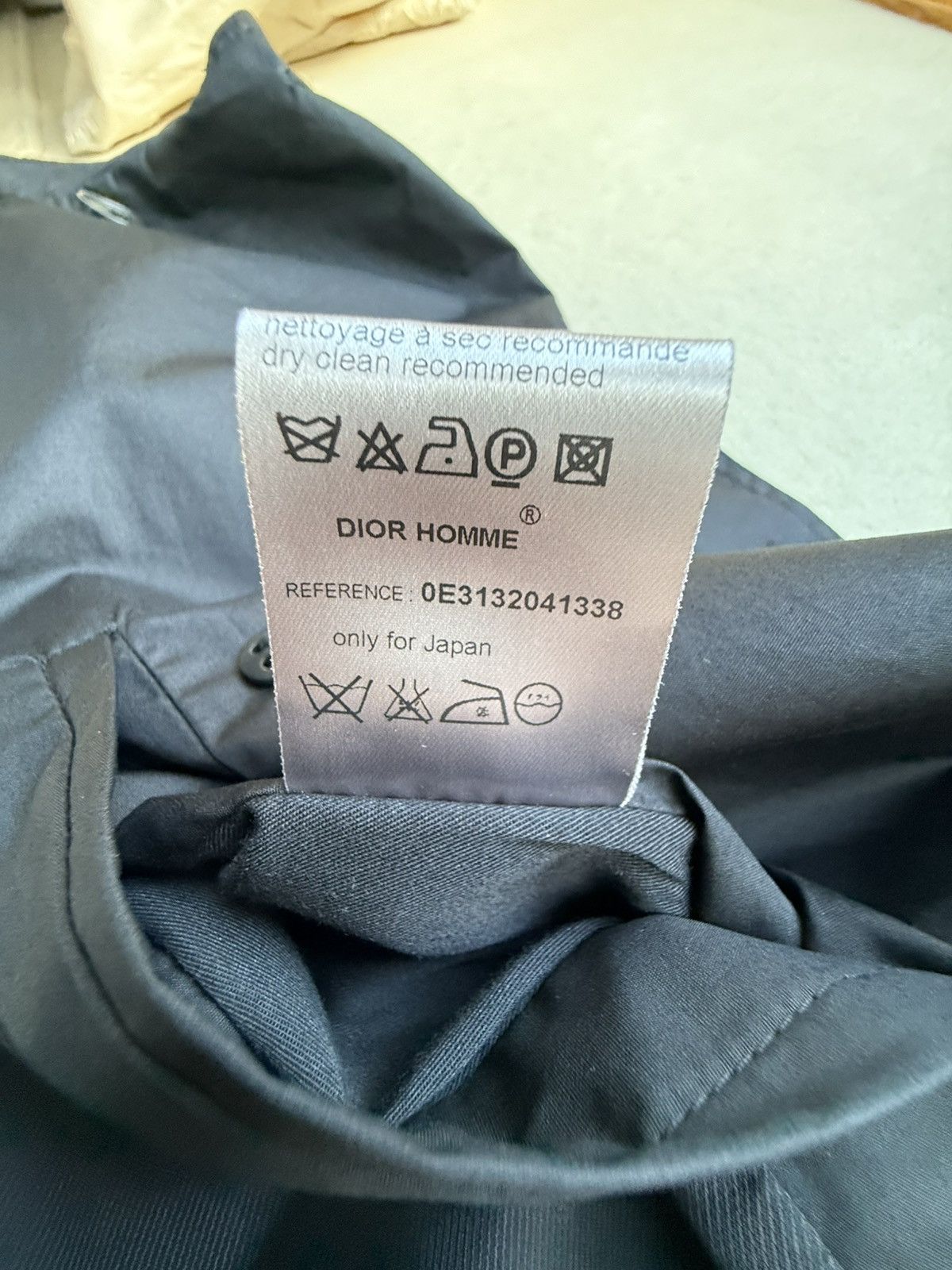 Dior SS10 RARE Dior Homme black mac coat jacket KVA 56 GRAIL Size US XL / EU 56 / 4 - 25 Thumbnail