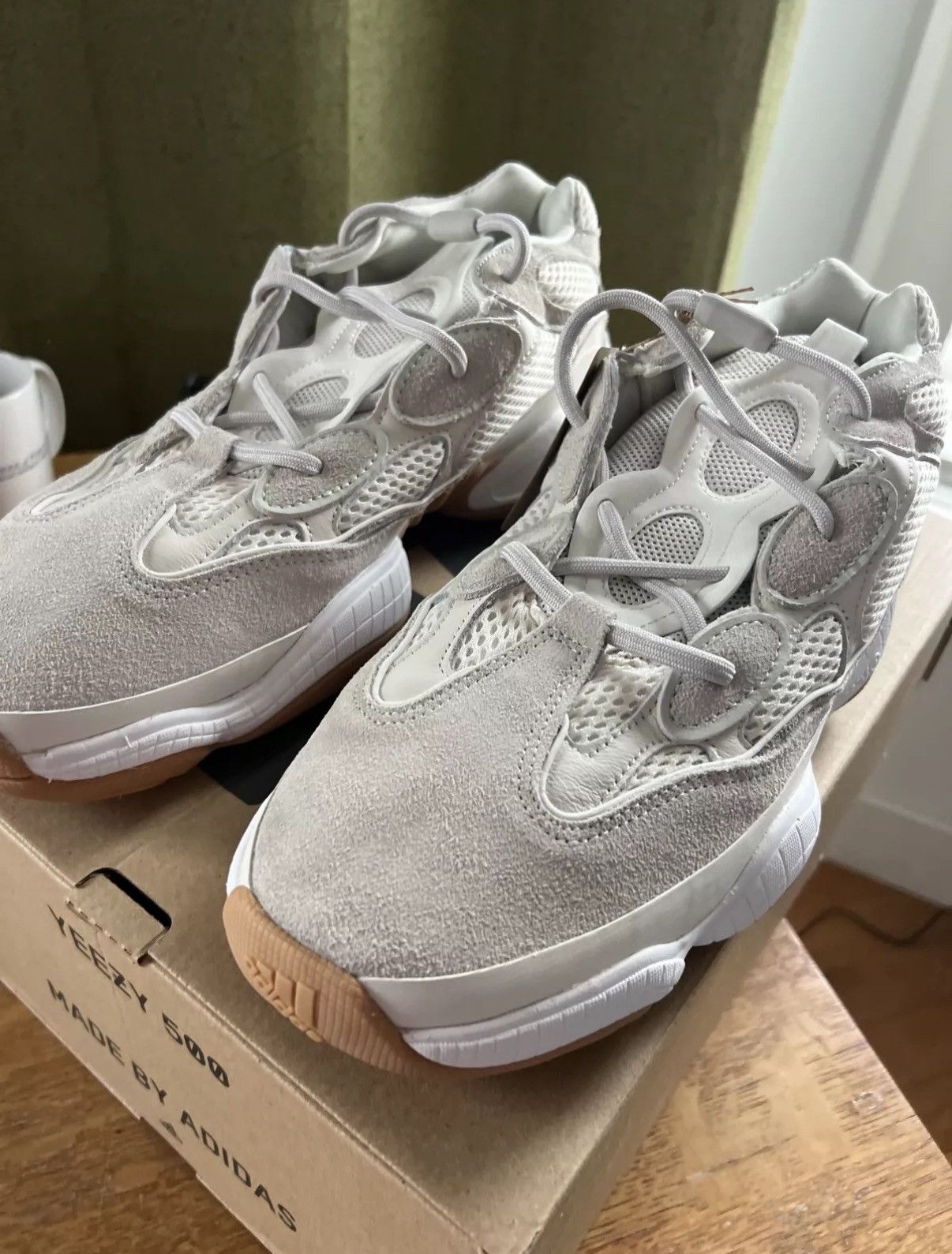 Adidas × Kanye West Size 14 - adidas Yeezy 500 Stone Taupe Size US 14 / EU 47 - 1 Thumbnail