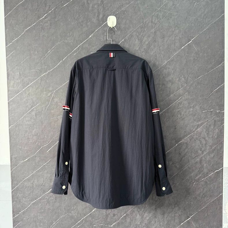 Thom Browne Thom Browne Navy blue shirt Size US M / EU 48-50 / 2 - 3 Thumbnail
