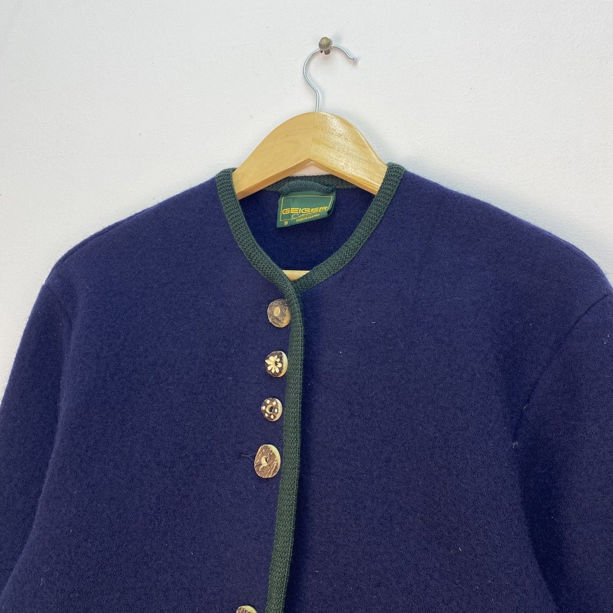 Japanese Brand 💥Vintage Geiger Wool Jacket Size M / US 6-8 / IT 42-44 - 4 Thumbnail