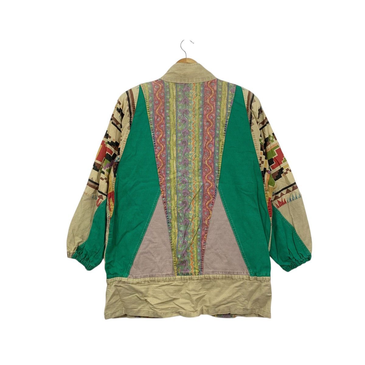 Other Vintage KOREA HIGH FASHION Patchwork Artwork Abstrack Jacket Size XL / US 12-14 / IT 48-50 - 5 Thumbnail