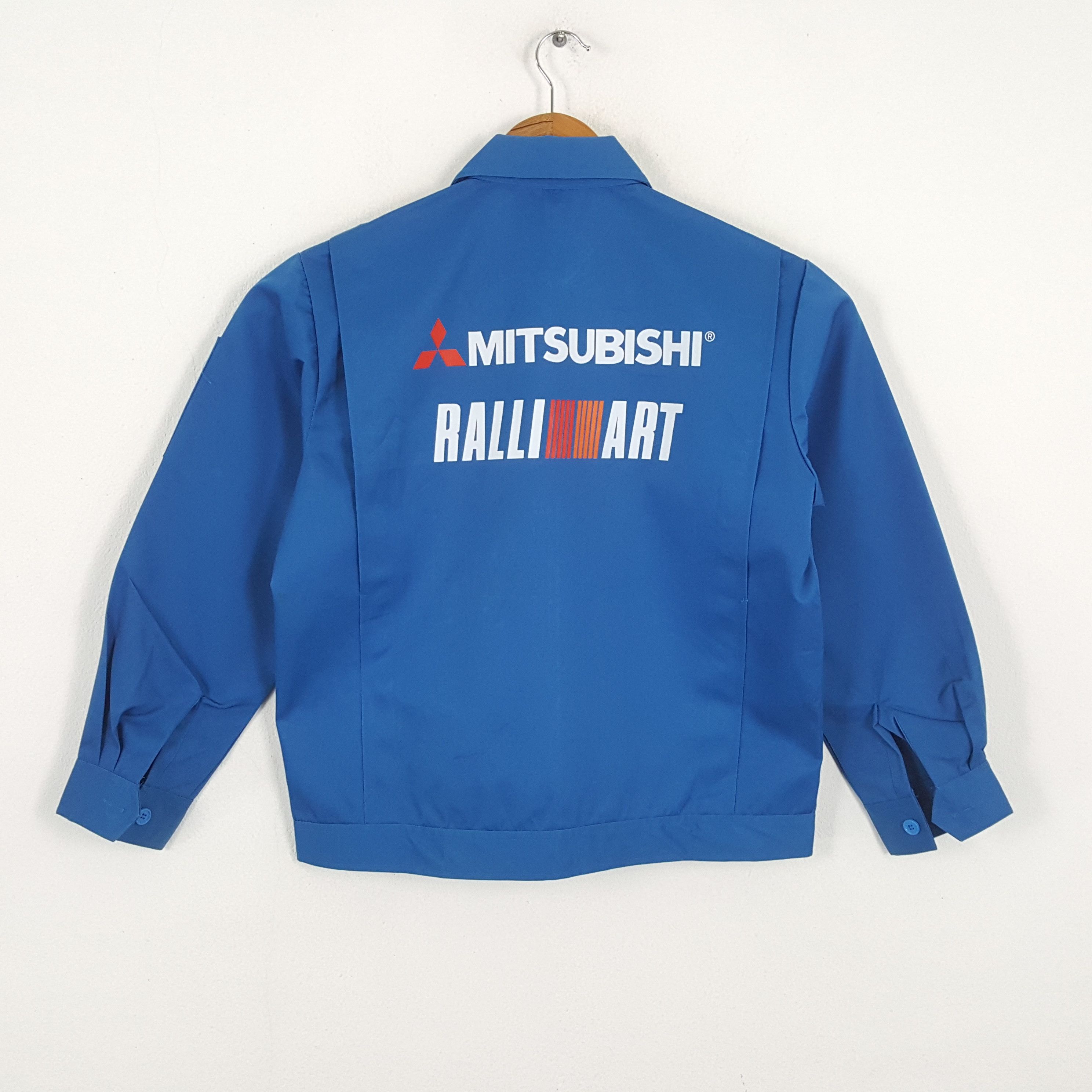 Japanese Brand × Vintage Vintage MITSUBISHI RALLIART Japanese Racing Custom Jacket Size US S / EU 44-46 / 1 - 1 Thumbnail