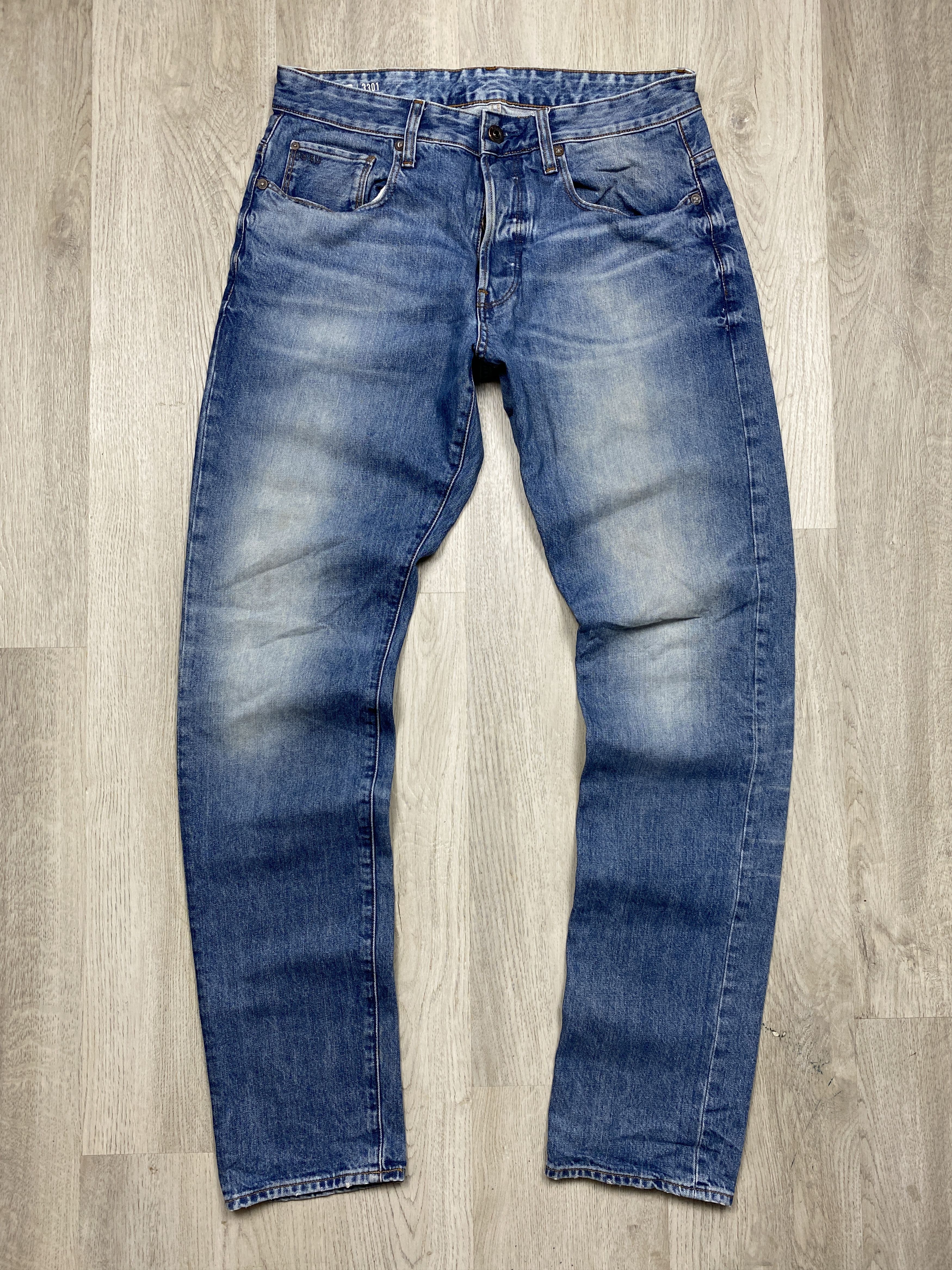 G-Star G Star Raw Vintage Mens Denim Pants Jeans Size US 32 / EU 48 - 4 Thumbnail