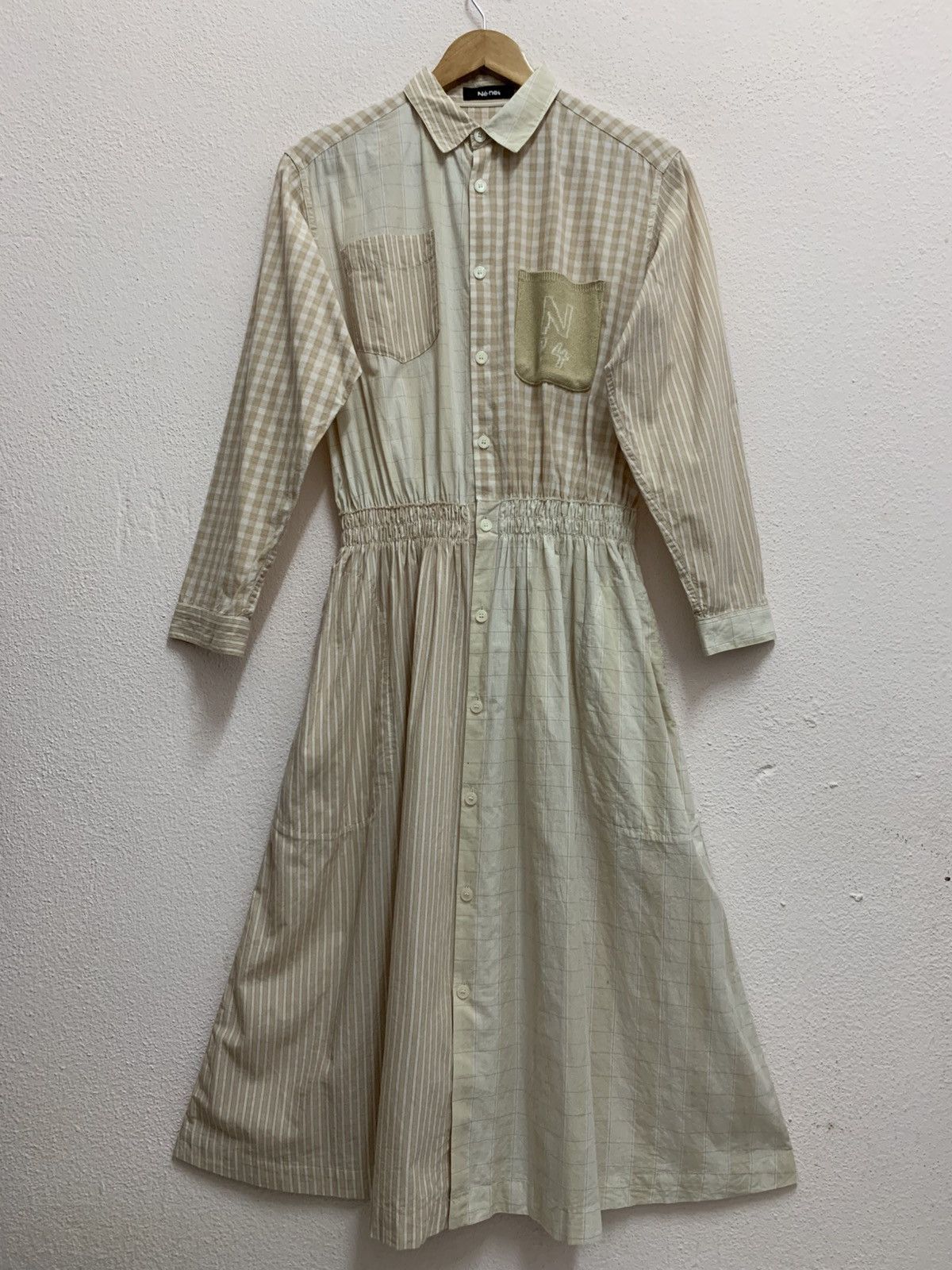 Issey Miyake NE-NET By Issey Miyake Hybric Maxi Dress Button Up Size M / US 6-8 / IT 42-44 - 1 Thumbnail