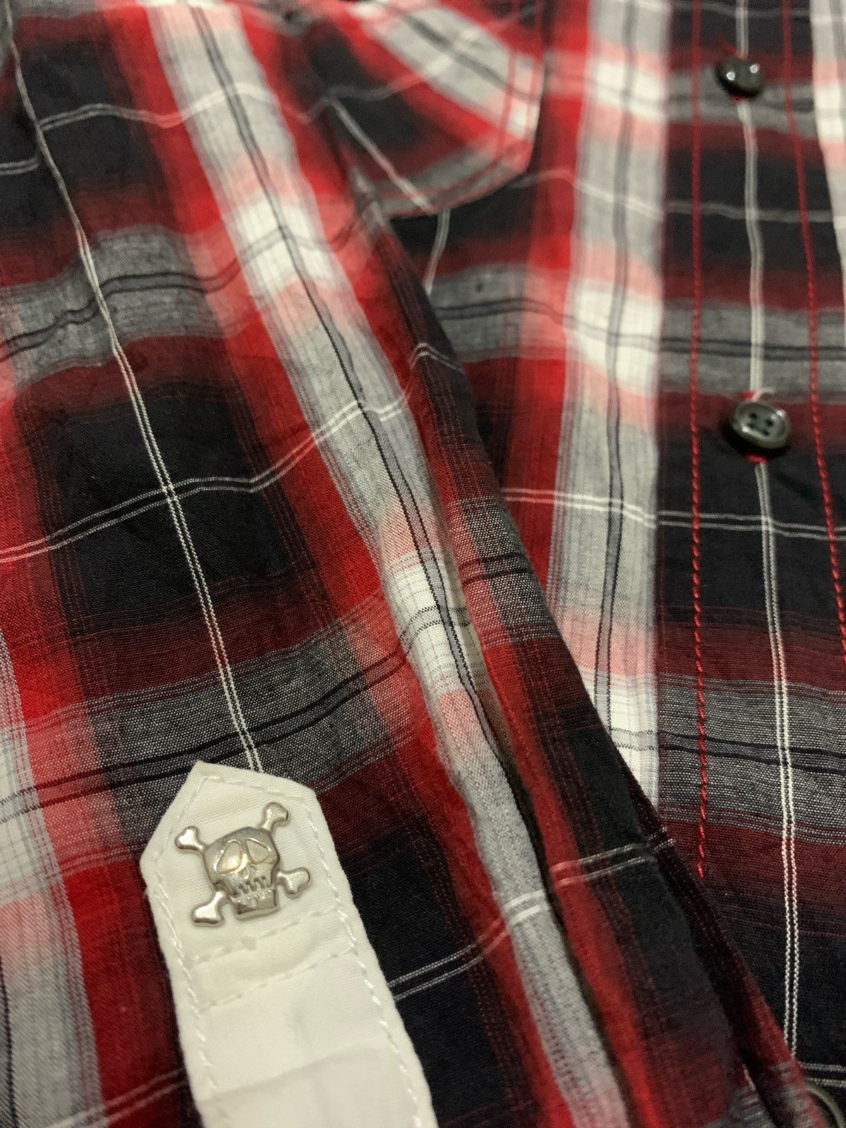 Hysteric Glamour × If Six Was Nine × Japanese Brand Blue Cross California U.S.A Shirt button up Size US M / EU 48-50 / 2 - 7 Thumbnail