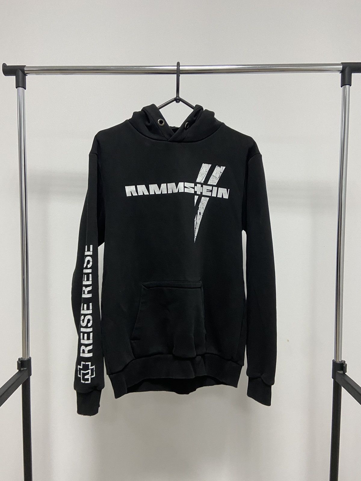 Band Tees × Vintage Rammstein Hoodie Vintage Big Logo 1994 Band Tees Avant Garde Size US M / EU 48-50 / 2 - 2 Thumbnail