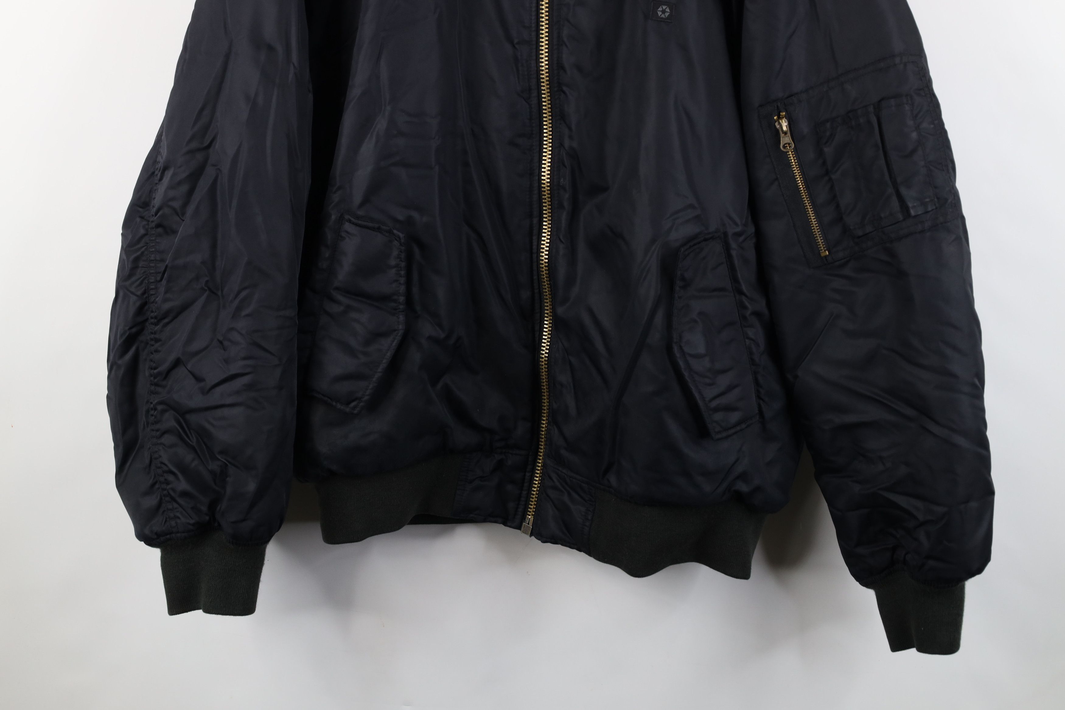 Southpole Vintage 90s Y2K Southpole Military Flight Bomber Jacket Size US L / EU 52-54 / 3 - 3 Thumbnail