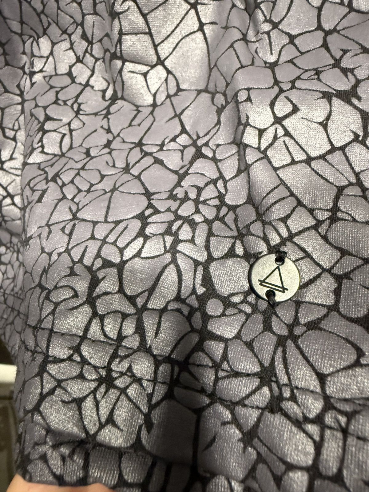 Eleven Paris Eleven Paris Crackle Print Bold Streetwear Style Regular Fit Size US XL / EU 56 / 4 - 6 Thumbnail