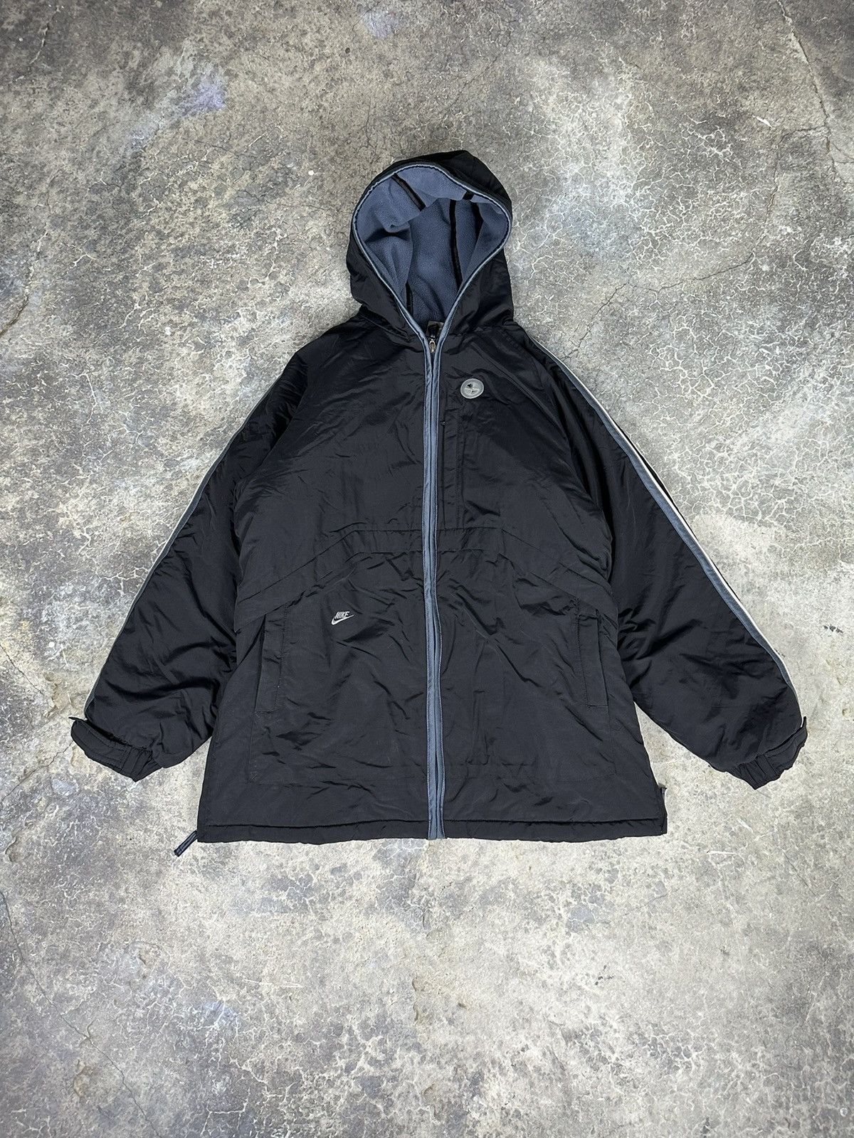 Nike × Vintage Vintage Nike Puffer Coat Size US XL / EU 56 / 4 - 3 Thumbnail