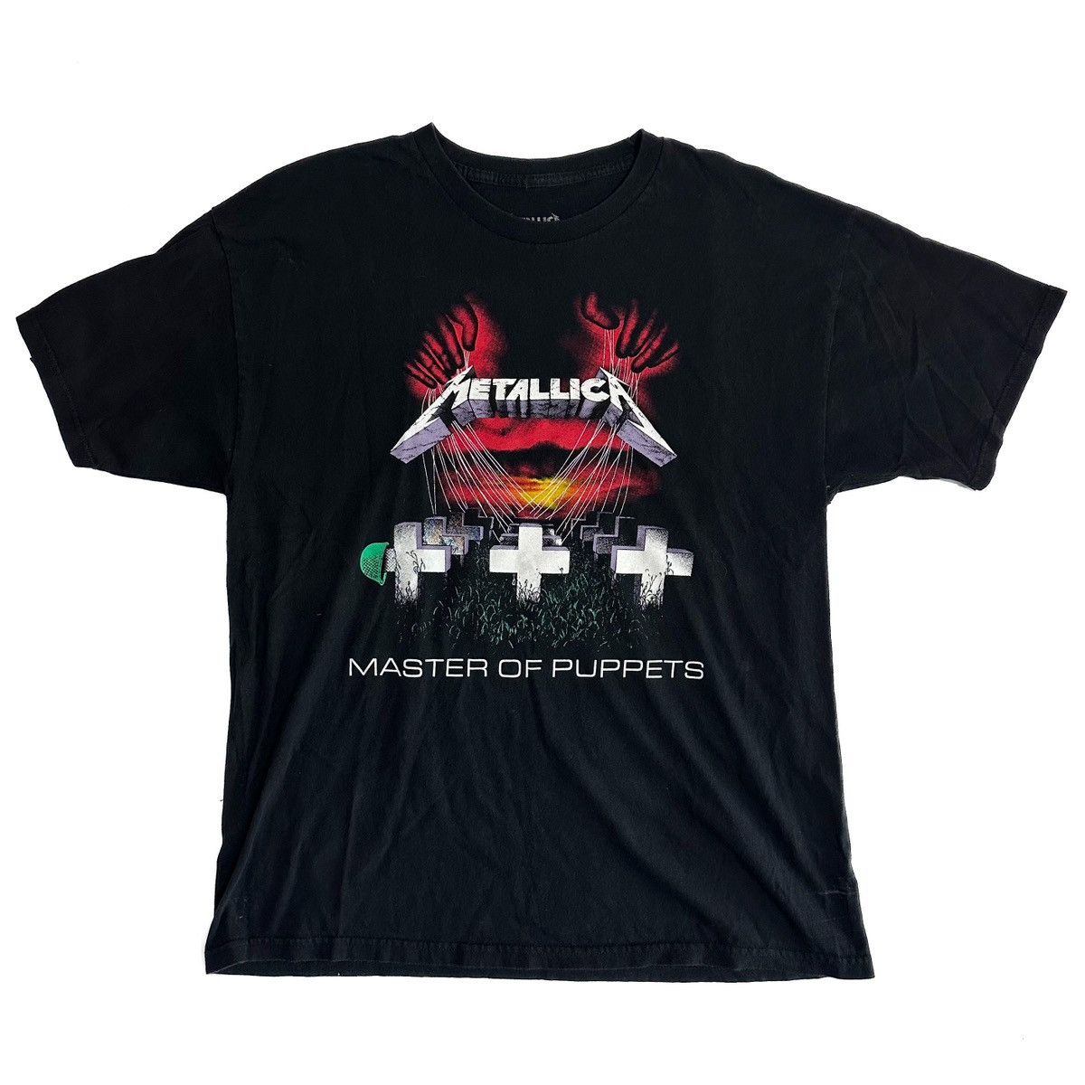 Vintage Metallica ‘Master of Puppets’ Bootleg Album Tee Size US L / EU 52-54 / 3 - 1 Thumbnail
