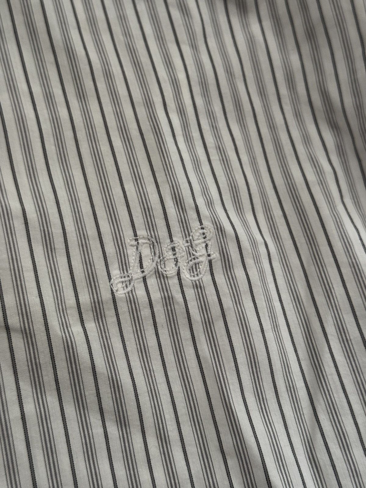 Dolce & Gabbana Dolce & Gabbana D&G Striped Button Up Shirt Size 50 Size US L / EU 52-54 / 3 - 3 Thumbnail