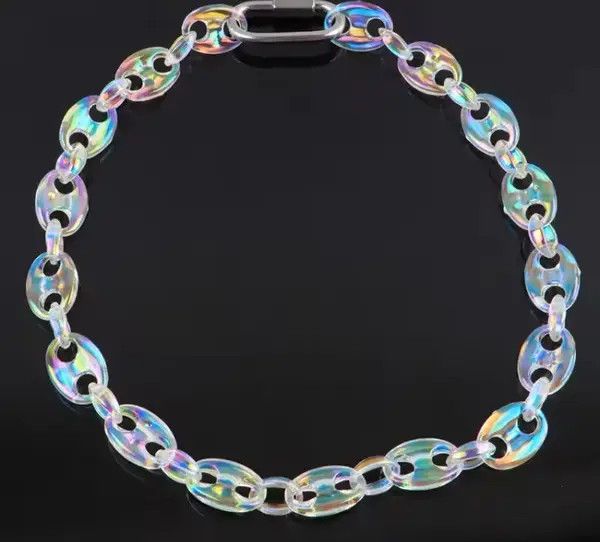 Jewelry Riruuko x Kamon Acrylic Coffee Bean Chain Necklace Size ONE SIZE - 6 Thumbnail