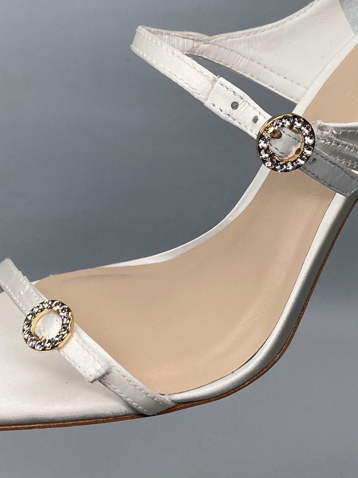 Cinq a Sept Cinq à Sept Celeste 100MM Satin High-Heel Sandals size 38 Size US 8 / IT 38 - 9 Thumbnail