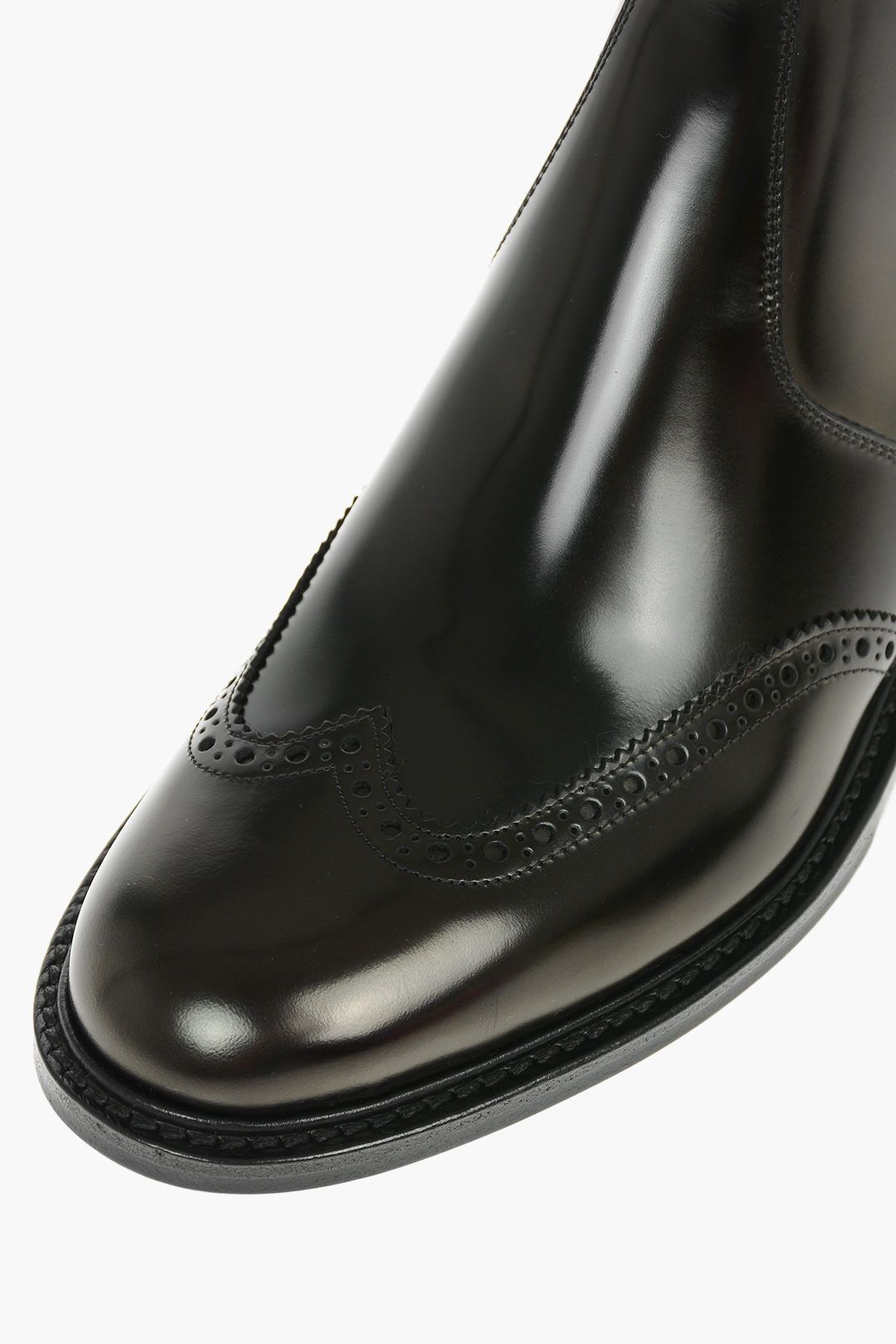 og1mm0724 Leather Chelsea Boots in Dark Chocolate Brown