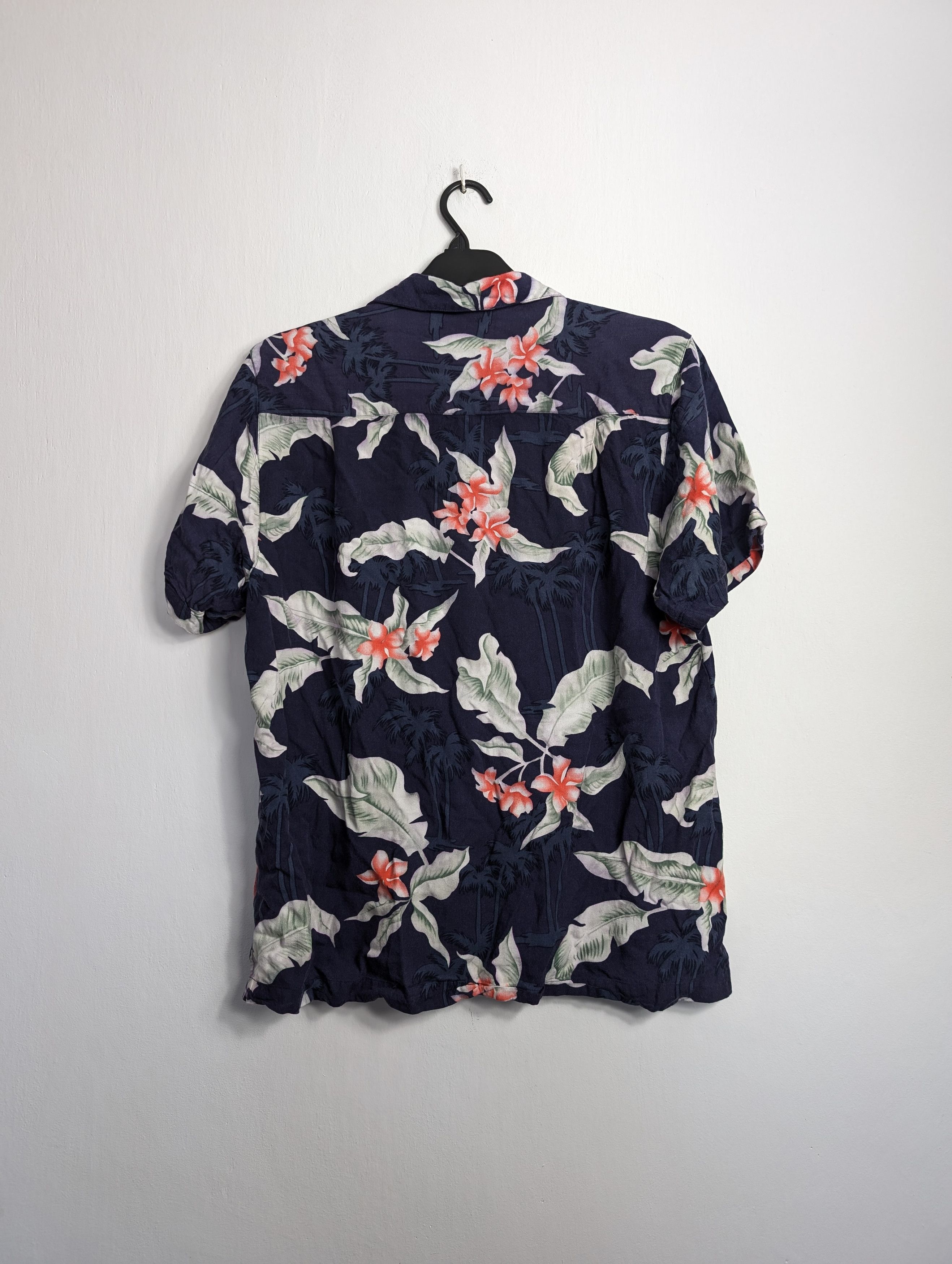 Vintage Vintage Y2K Hawaiian Shirt - Summer Floral Palm Tree Print Size US S / EU 44-46 / 1 - 3 Thumbnail