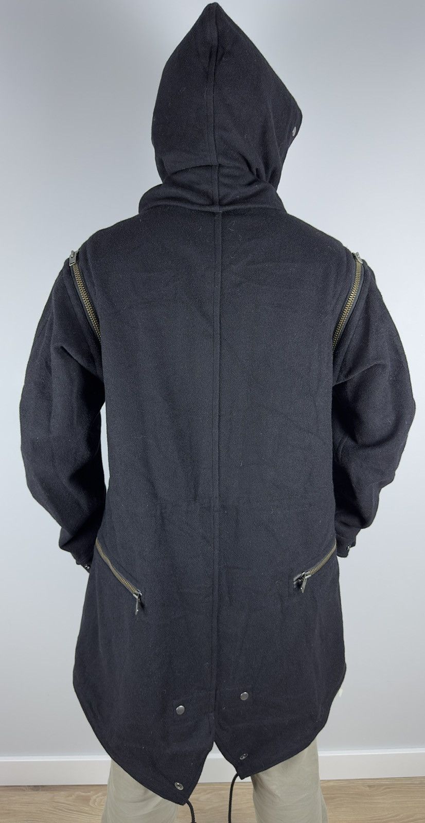 Yohji Yamamoto YOHJI YAMAMOTO Pour Homme 14AW ARCHIVAL Trench Coat Zipper Size US M / EU 48-50 / 2 - 6 Thumbnail