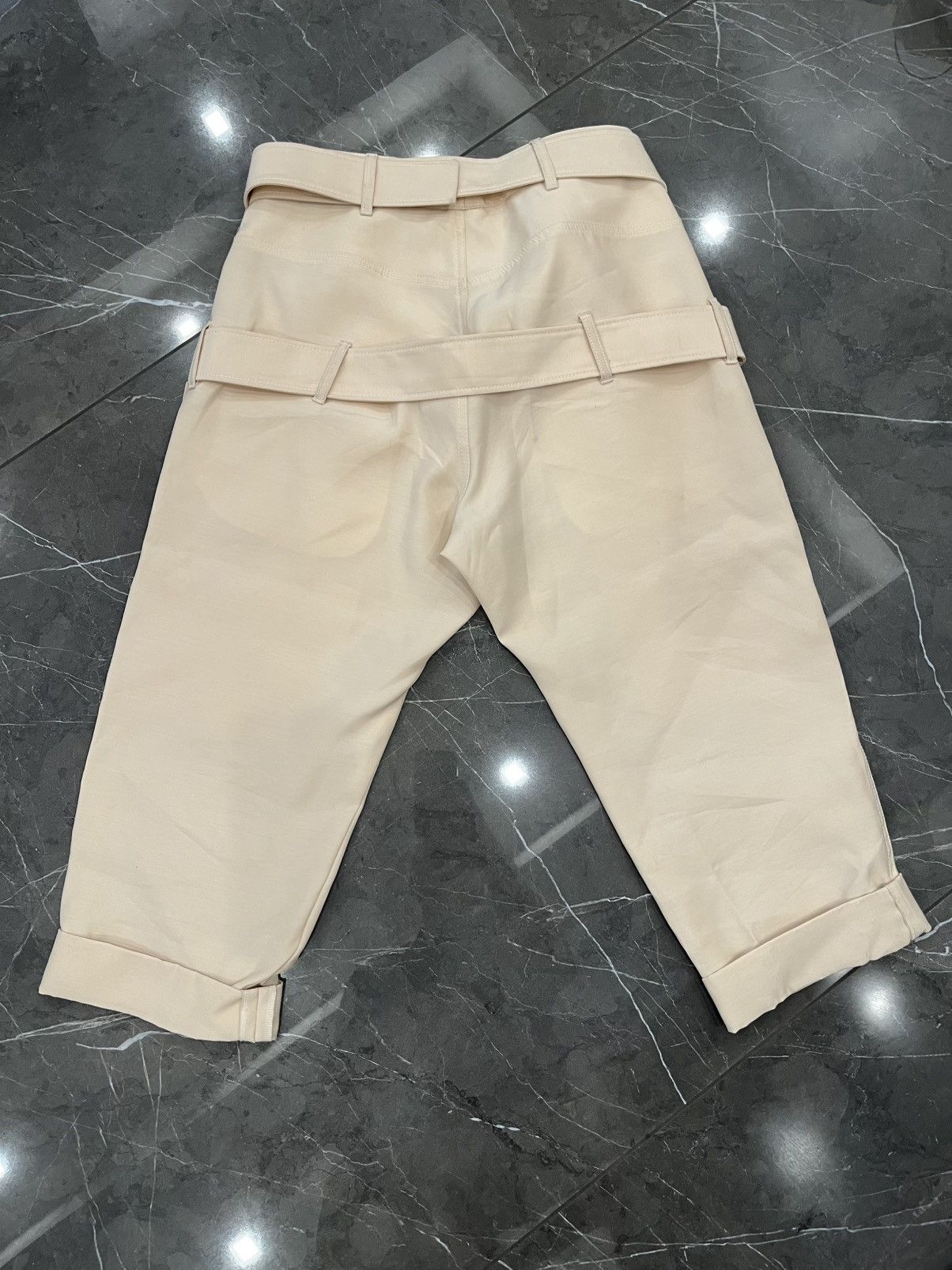 Lanvin Lanvin Men's Double Belted Cargo Pants Size Medium Size 48 Size US 32 / EU 48 - 6 Thumbnail