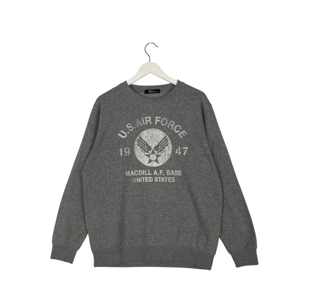 Designer × Vintage vintage Hoodie/sweater military x us air force Size US L / EU 52-54 / 3 - 1 Thumbnail