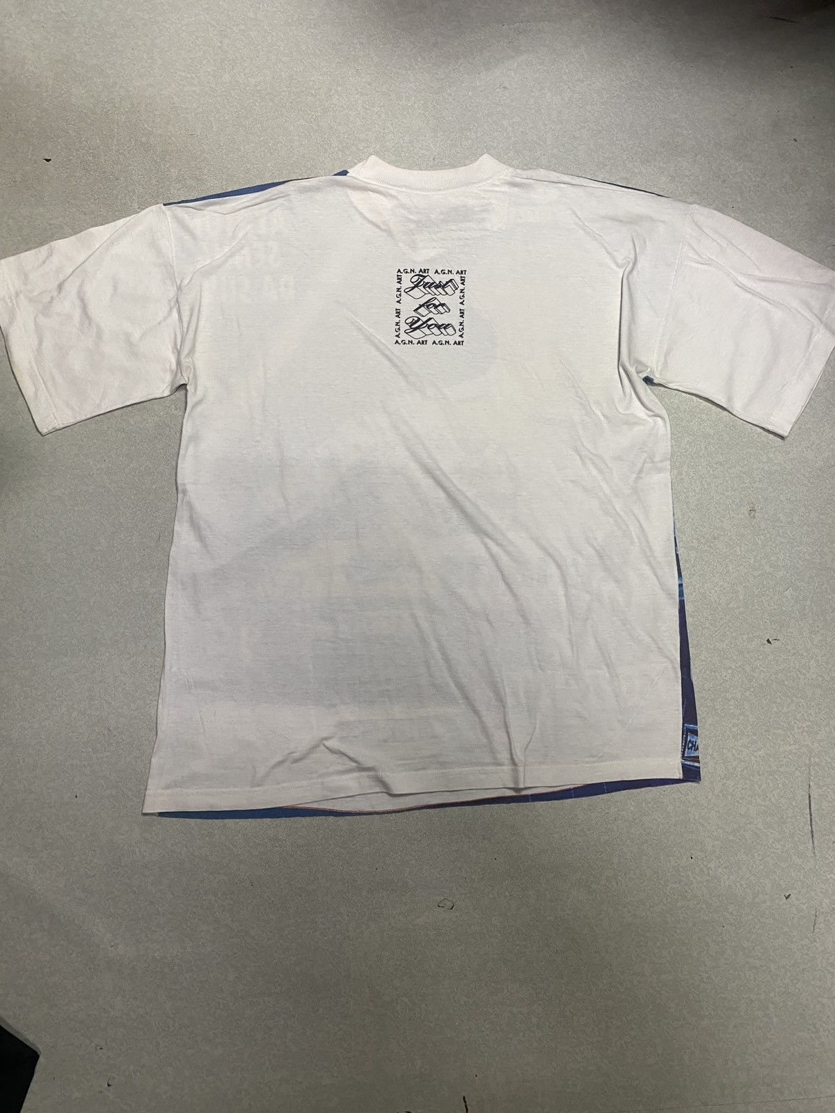 Formula 1 × Vintage Vintage Art Ayrton Senna Da Silva Mega Print T Shirt Size US L / EU 52-54 / 3 - 10 Thumbnail