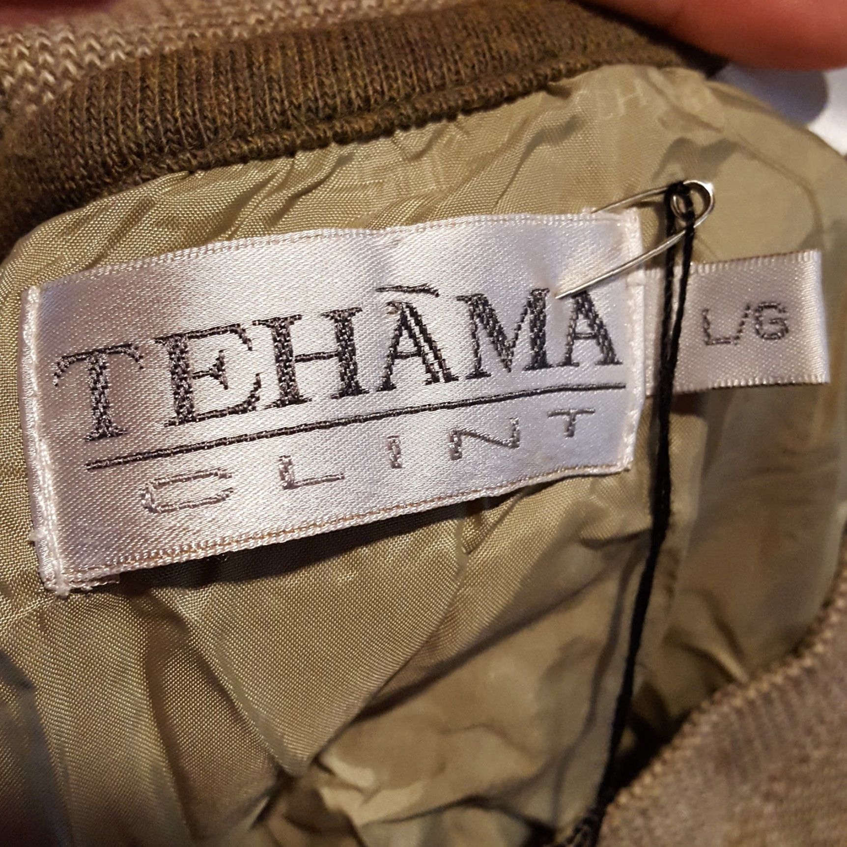 Vintage VINTAGE Tehama Beige Tight Knit Lined Preppy Sweater Men's Size L Golf Pullover Grampa Size US L / EU 52-54 / 3 - 7 Thumbnail