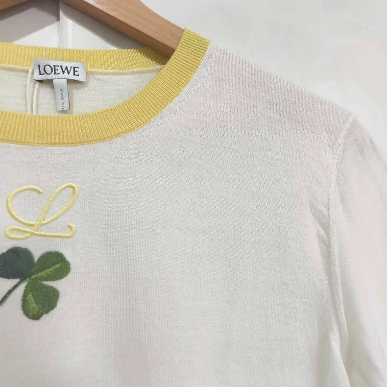 Loewe new loewe short sleeve embroidered top-2507 Size US L / EU 52-54 / 3 - 4 Thumbnail