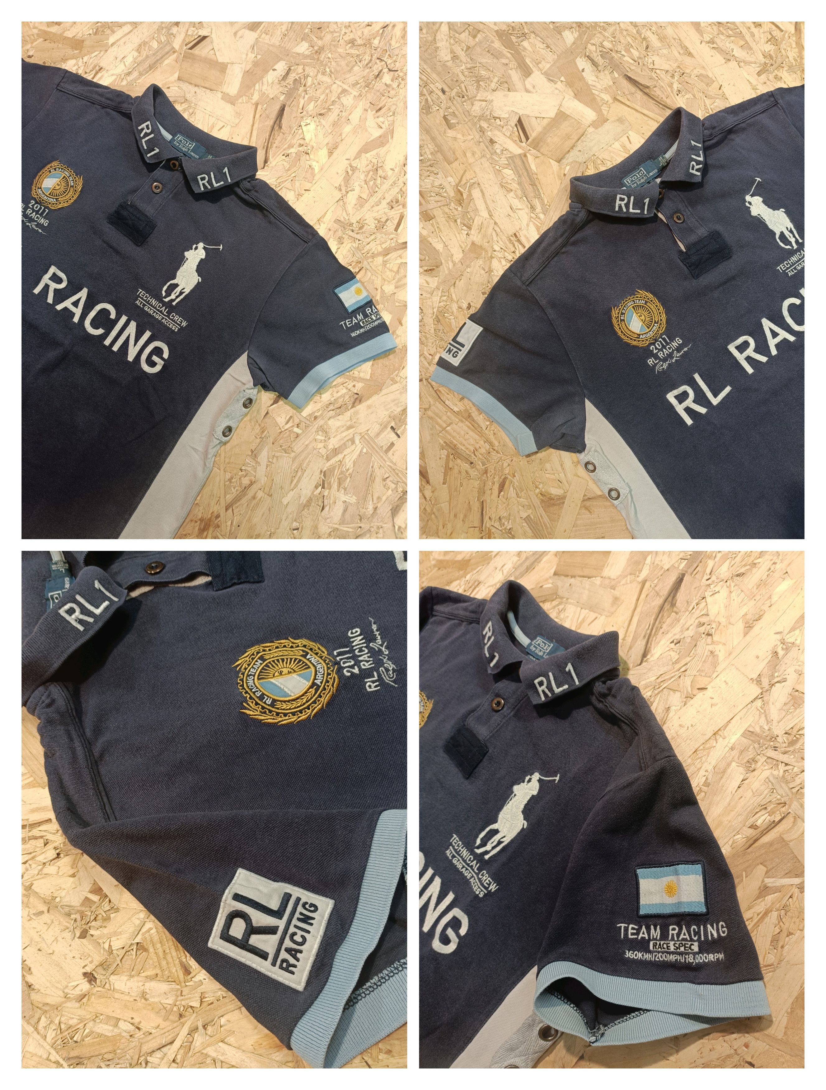 Ralph Lauren × Vintage Polo Ralph Lauren, RL RACING ARGENTINA Size US L / EU 52-54 / 3 - 4 Thumbnail