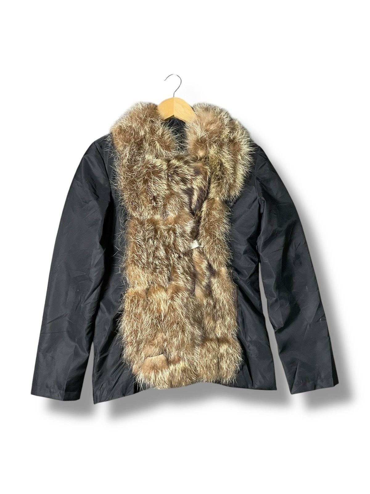 The Unbranded Brand Unbranded Brand Faux Fur Collar Jacket (63) Size US XXS / EU 40 - 1 Thumbnail
