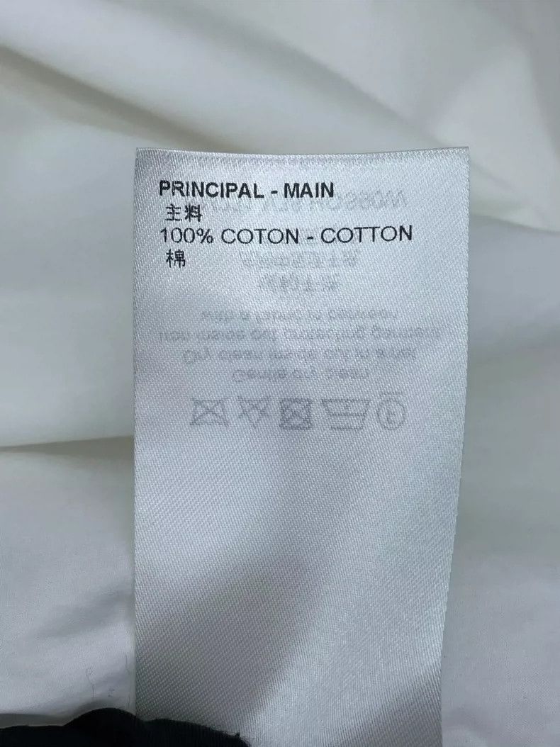 Louis Vuitton LOUIS VUITTON White wavy shirt 2504-Nextarrow Size US M / EU 48-50 / 2 - 8 Thumbnail