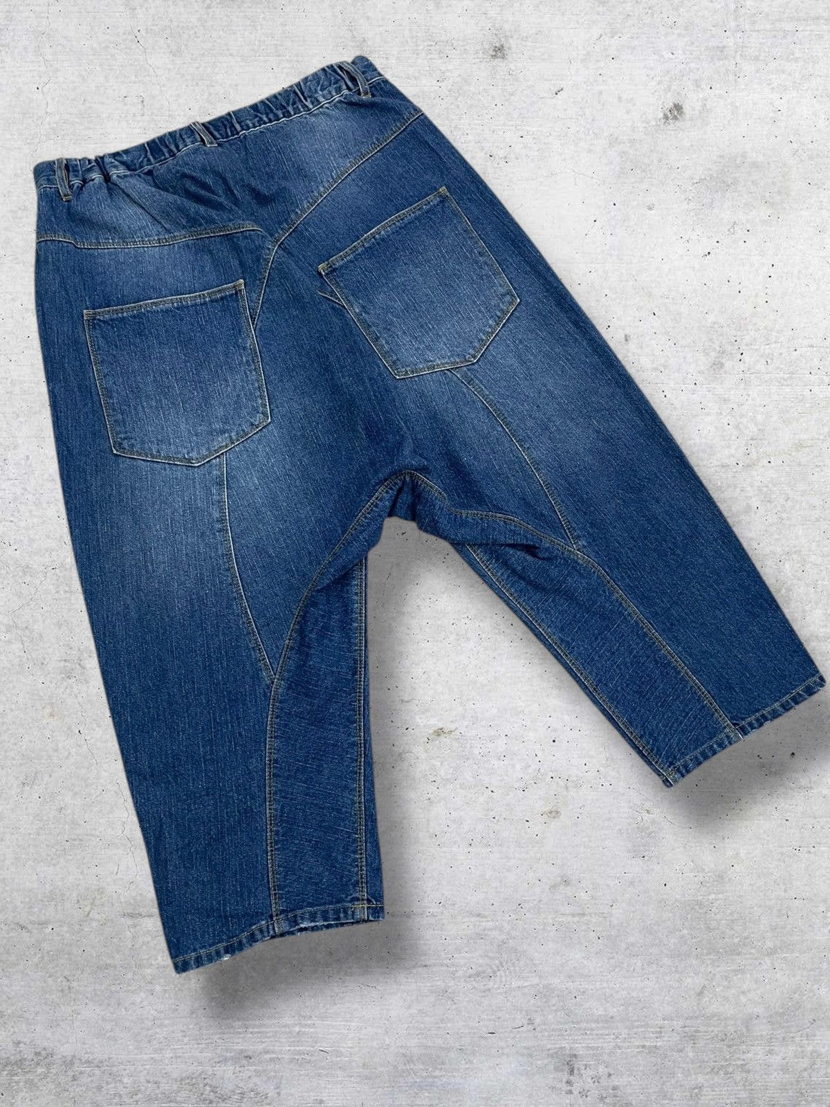 Kapital VINTAGE BIT BLUE 90S OG JAPAN DESIGNER PATCHWORK SHORT DENIM Size US 30 / EU 46 - 8 Thumbnail