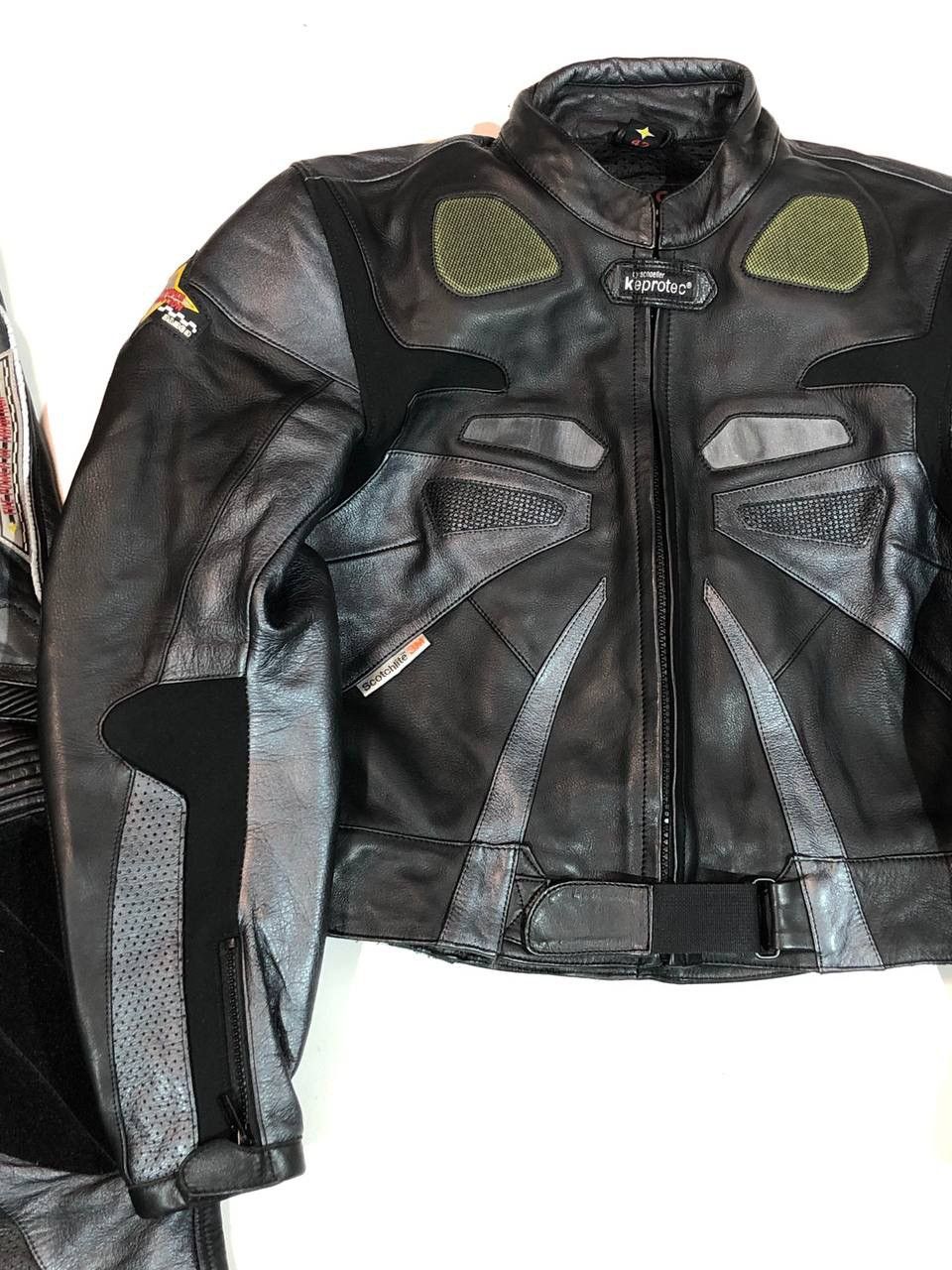 Other Damen Power Leather Overalls Racing Moto Vintage Size US M / EU 48-50 / 2 - 5 Thumbnail
