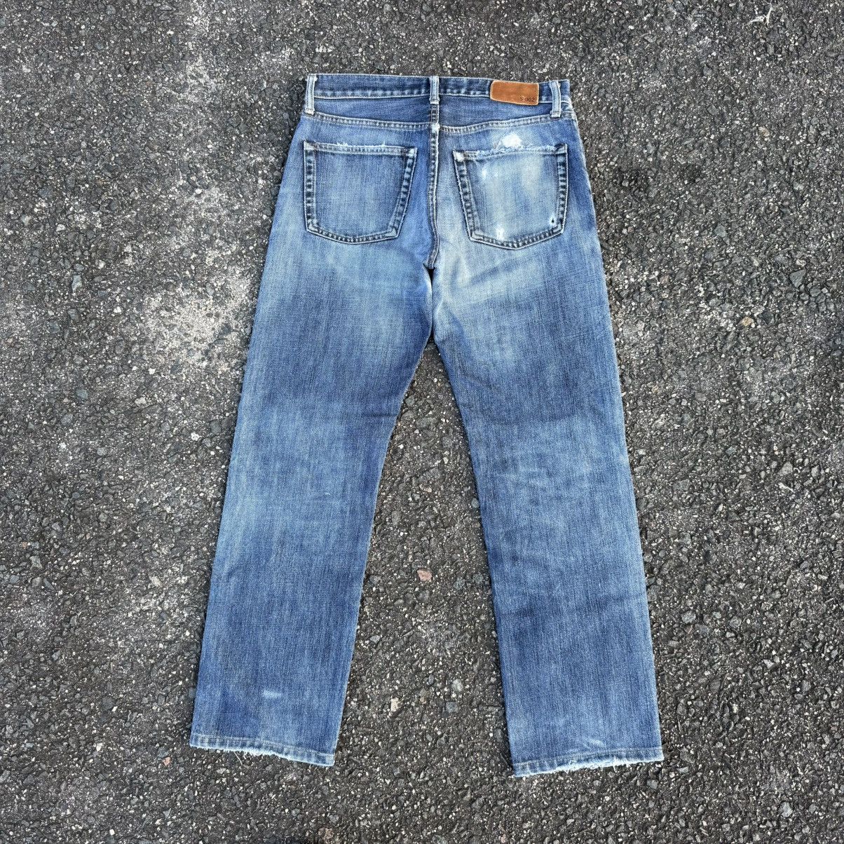 StraightFaded VINTAGE JAPAN S-002 FADED JEAN DENIM PANTS Size US 31 - 2 Thumbnail