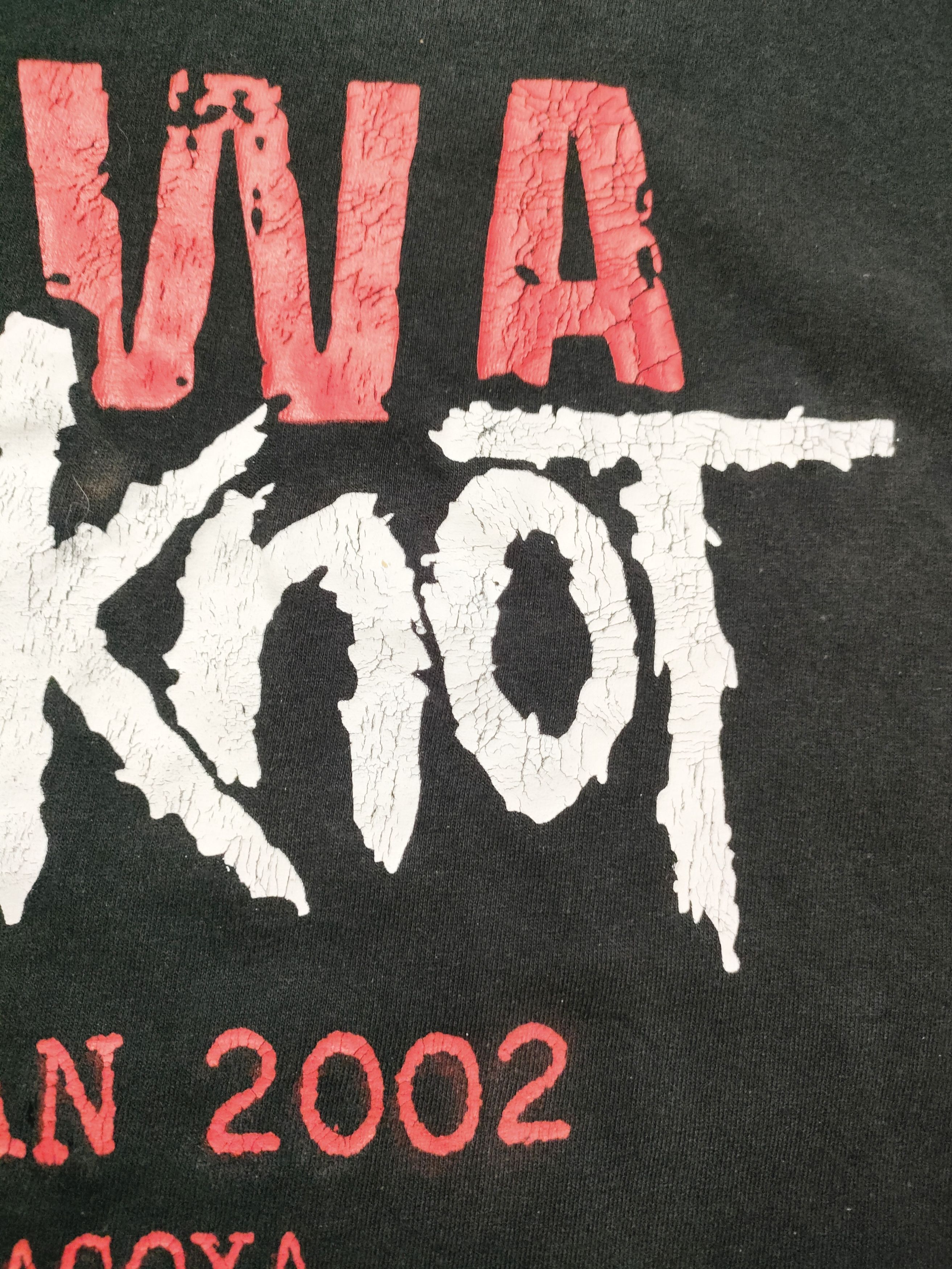 Band Tees Early 00s SLIPKNOT 'IOWA JAPAN TOUR 2002' Vintage Band Tee Size US XL / EU 56 / 4 - 13 Thumbnail
