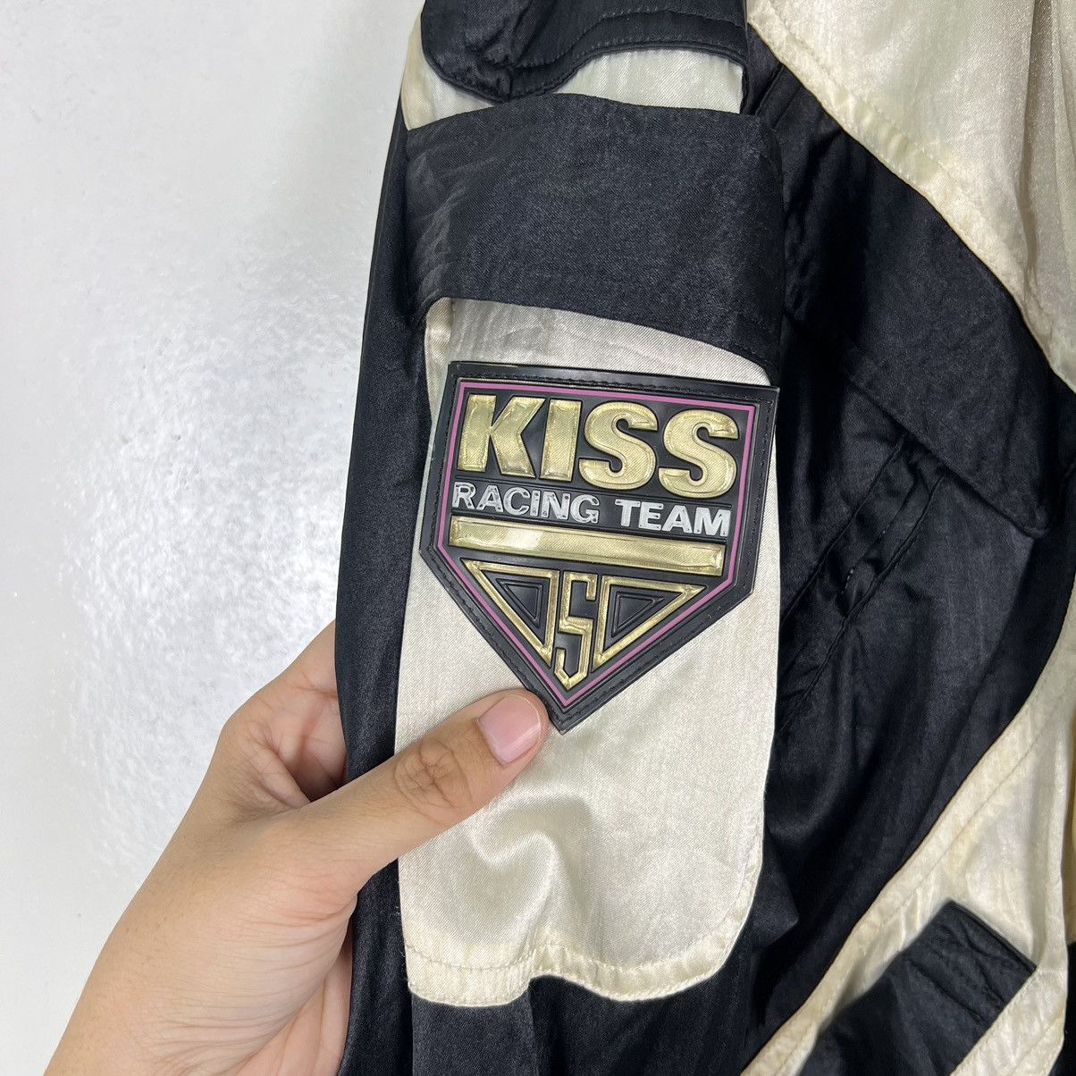 Kadoya 🔥 RARE KISS RACING TEAM HYBRID SURVIVAL MOTO JACKET Size US L / EU 52-54 / 3 - 14 Thumbnail