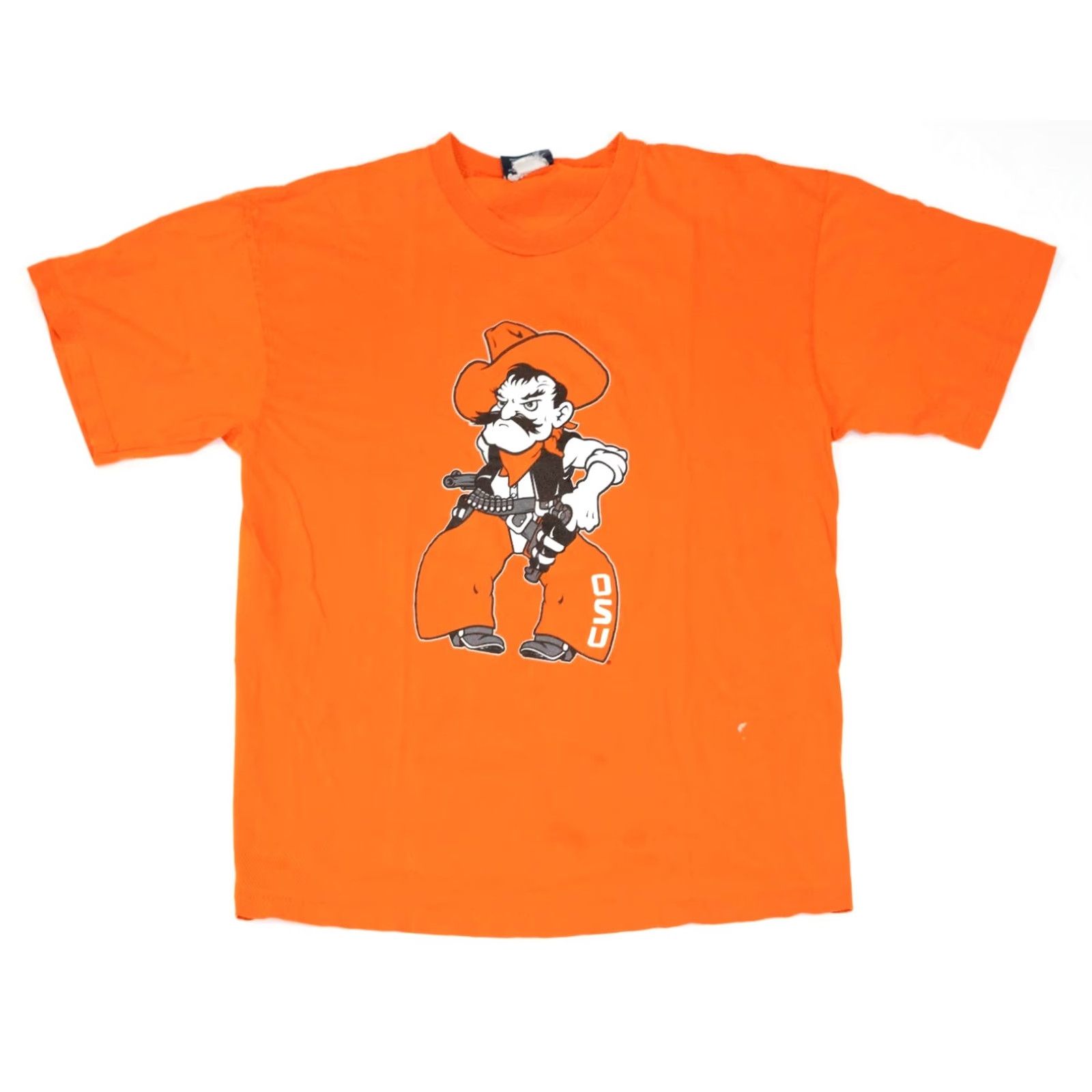 Jansport VINTAGE Oklahoma State Cowboys T-Shirt XL OSU Double Sided Western College Tee Mens Size US XL / EU 56 / 4 - 3 Thumbnail