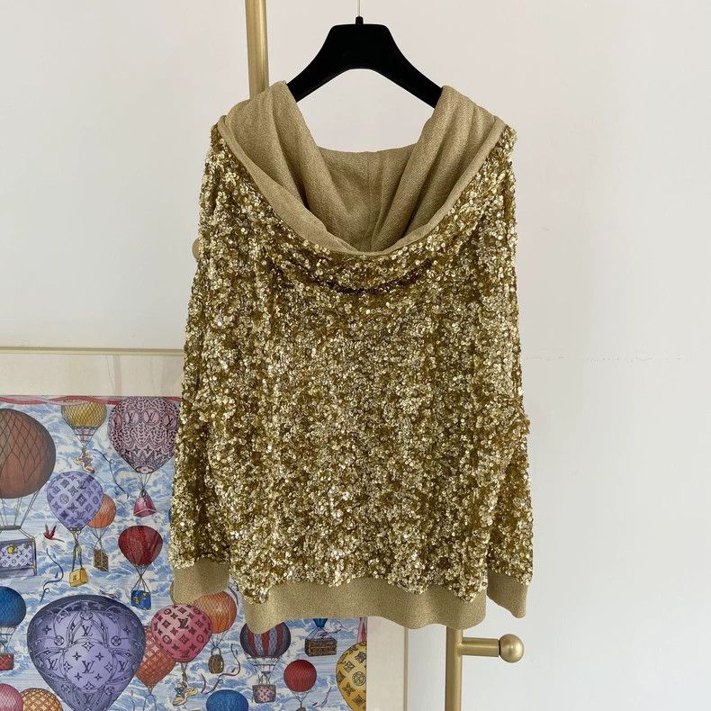 Valentino Valentino Gold heavy work beaded sequin jacket Size S / US 4 / IT 40 - 2 Thumbnail