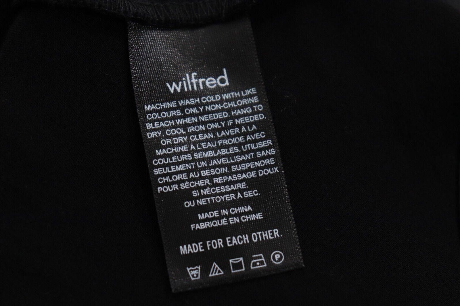 Designer Wilfred Women XS Black Cowl Neck Camisole Satin Tank Top Size XS / US 0-2 / IT 36-38 - 12 Thumbnail