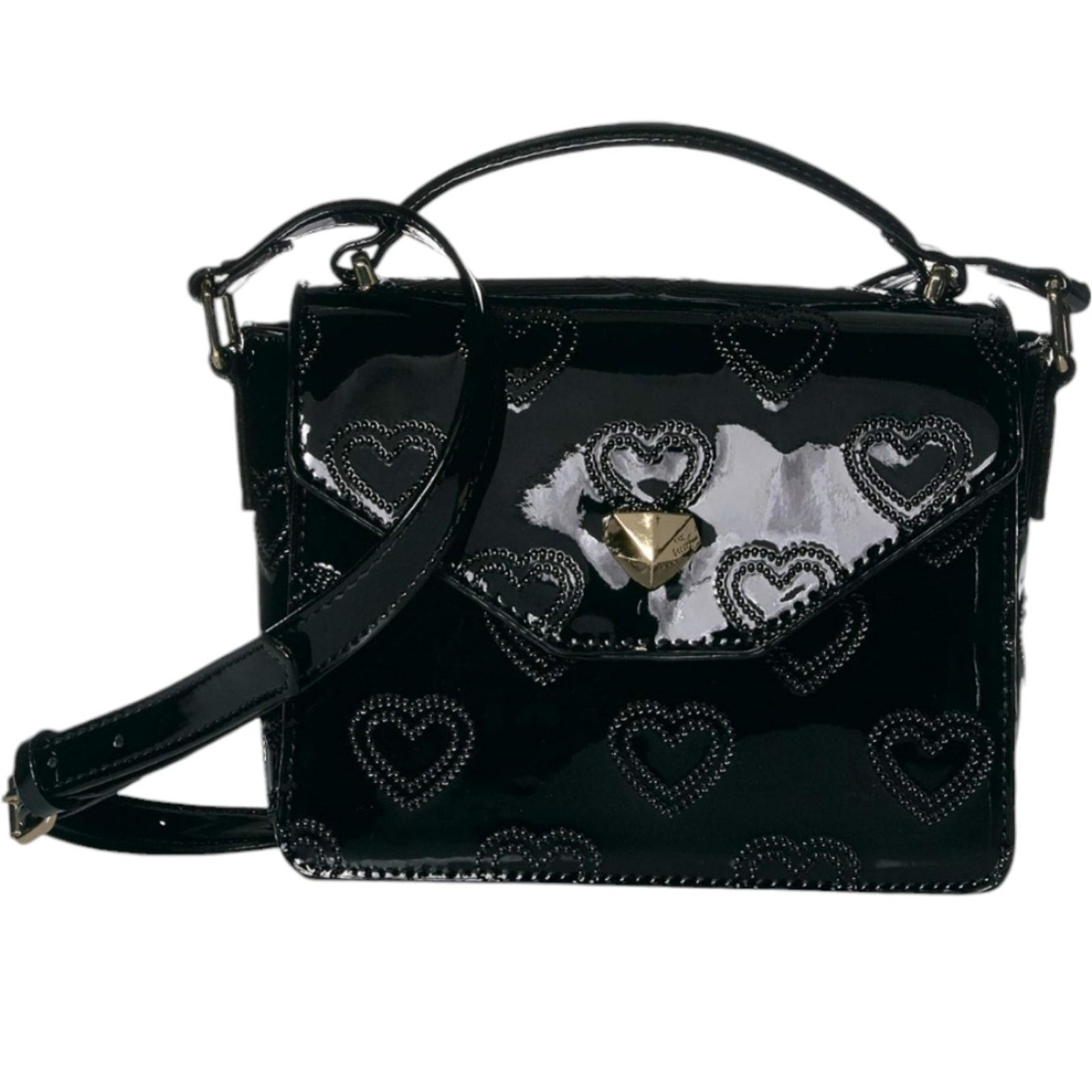 Betsey Johnson NWT Betsey Johnson Quilted Hearts Top Handle Crossbody Bag Size ONE SIZE - 1 Thumbnail