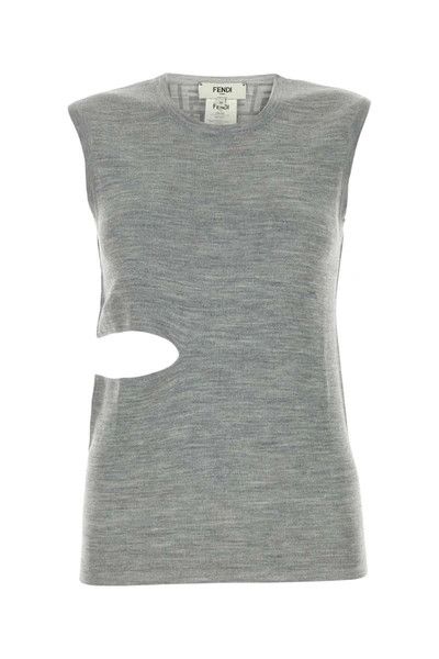 Fendi o1loc1c0824 Tops in Grey Size M / US 6-8 / IT 42-44 - 1 Thumbnail