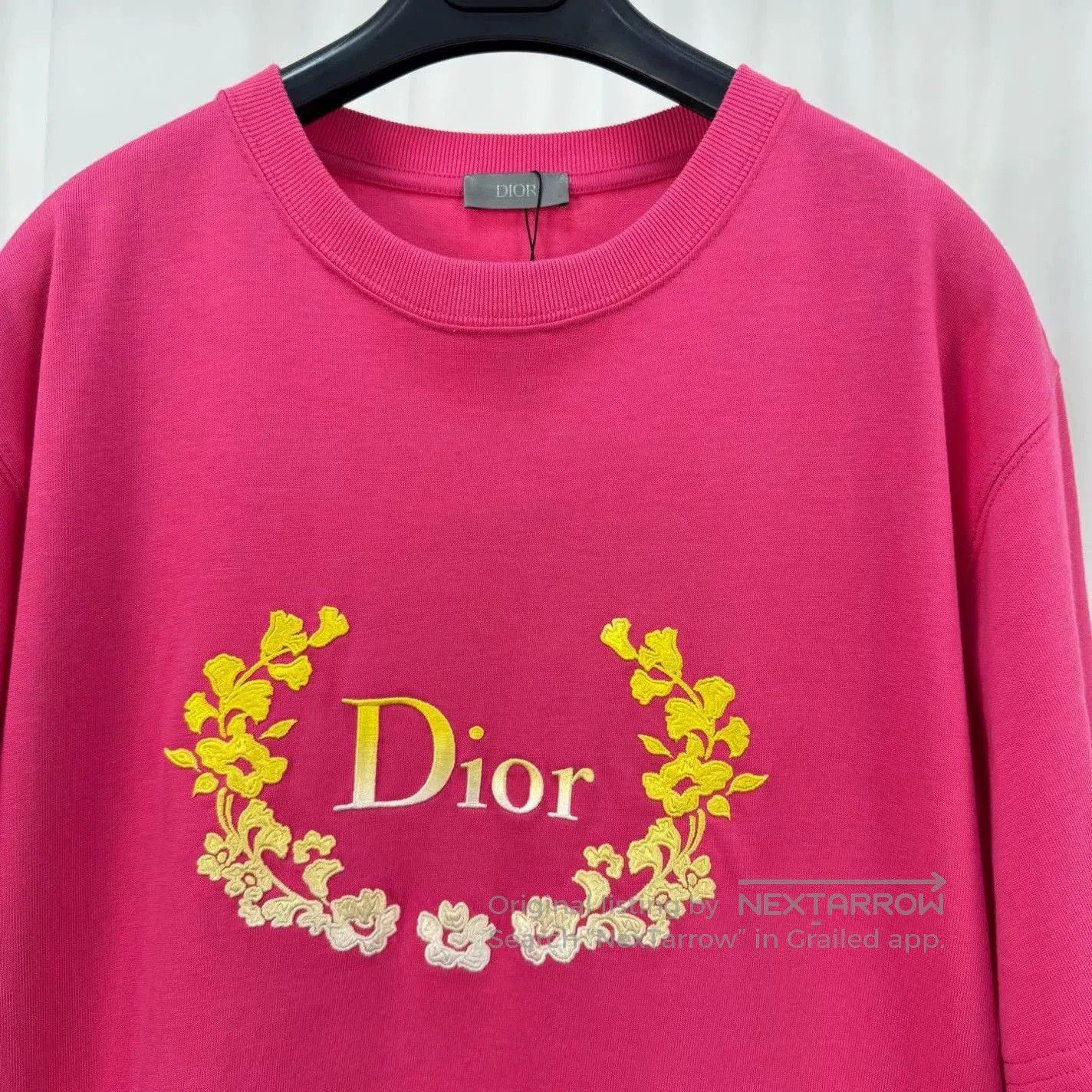 Dior dior embroidered floral short sleeve t. Size US L / EU 52-54 / 3 - 3 Thumbnail