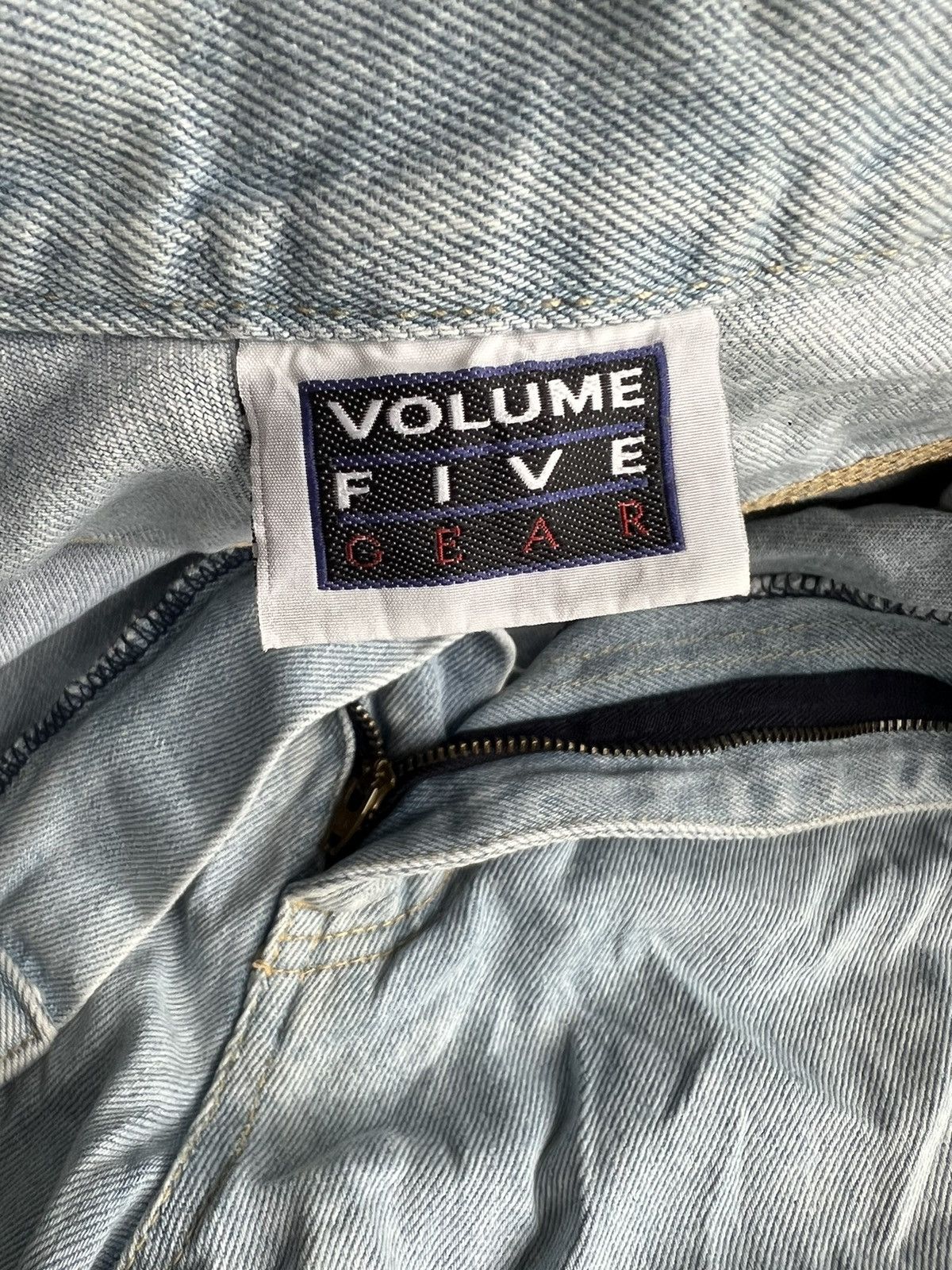Ed Hardy Y2K Volume Five Gear Big 6 Pocket Baggy Jorts Denim Jeans Size US 32 / EU 48 - 6 Thumbnail