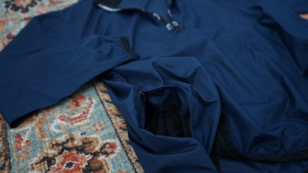 Nike Vintage Navy Blue Nike Windbreaker Size US L / EU 52-54 / 3 - 6 Thumbnail