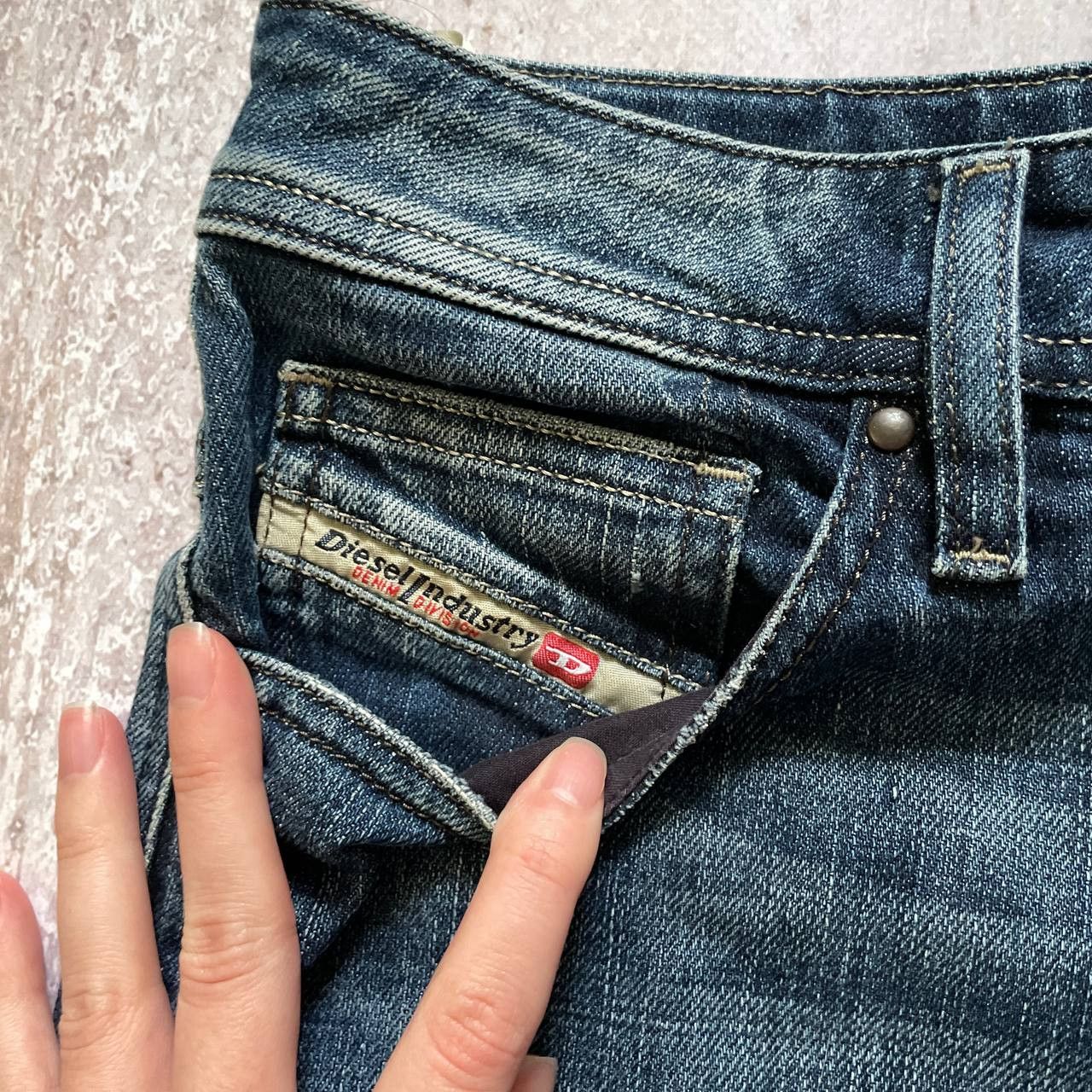 Diesel × Japanese Brand × Vintage VINTAGE Y2K DIESEL AMAZING CARGO FADED MINI SKIRT Size 27" / US 4 / IT 40 - 3 Thumbnail