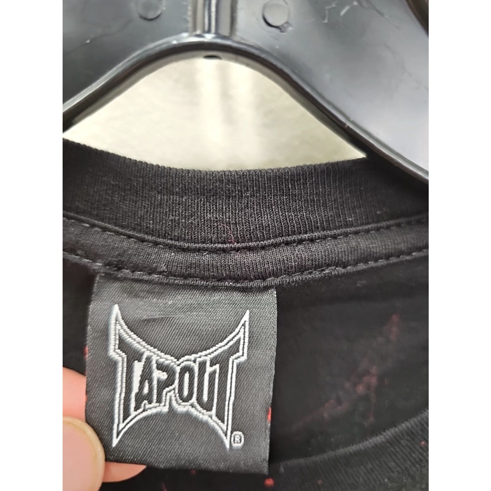 Tapout Tapout Shirt Mens 3XL Black Graphic Print Grunge Vintage T-Shirt Crew Neck Casual Short Sleeve Logo Size US XXL / EU 58 / 5 - 4 Thumbnail
