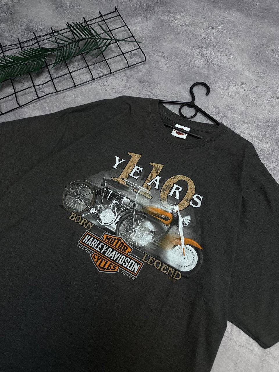 Harley Davidson Vintage Harley Davidson Moto T-Shirt Size US XXL / EU 58 / 5 - 2 Thumbnail