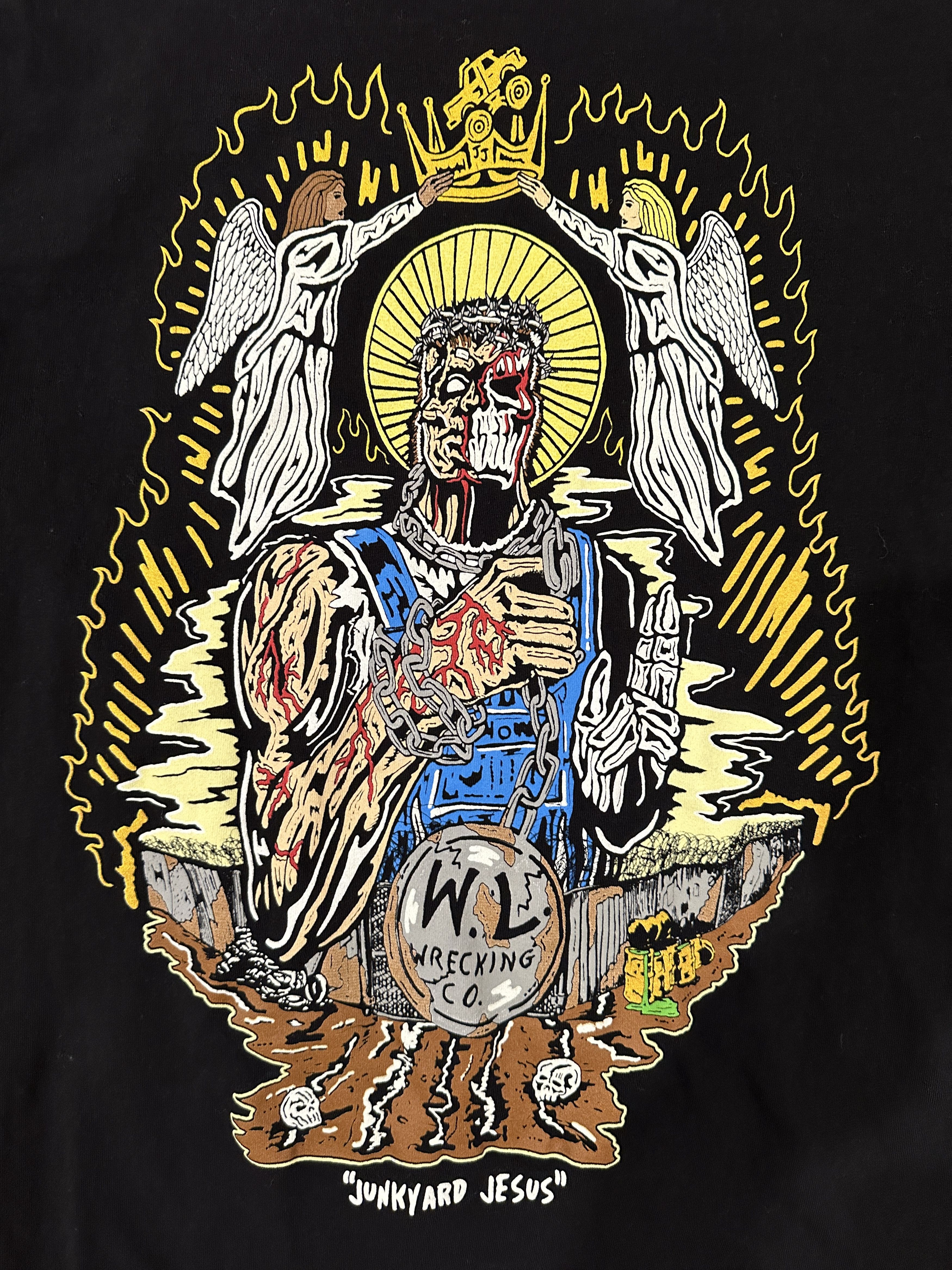 Billy Hill × Warren Lotas WL X Billy Hill Junkyard Jesus T-Shirt Size US S / EU 44-46 / 1 - 2 Thumbnail